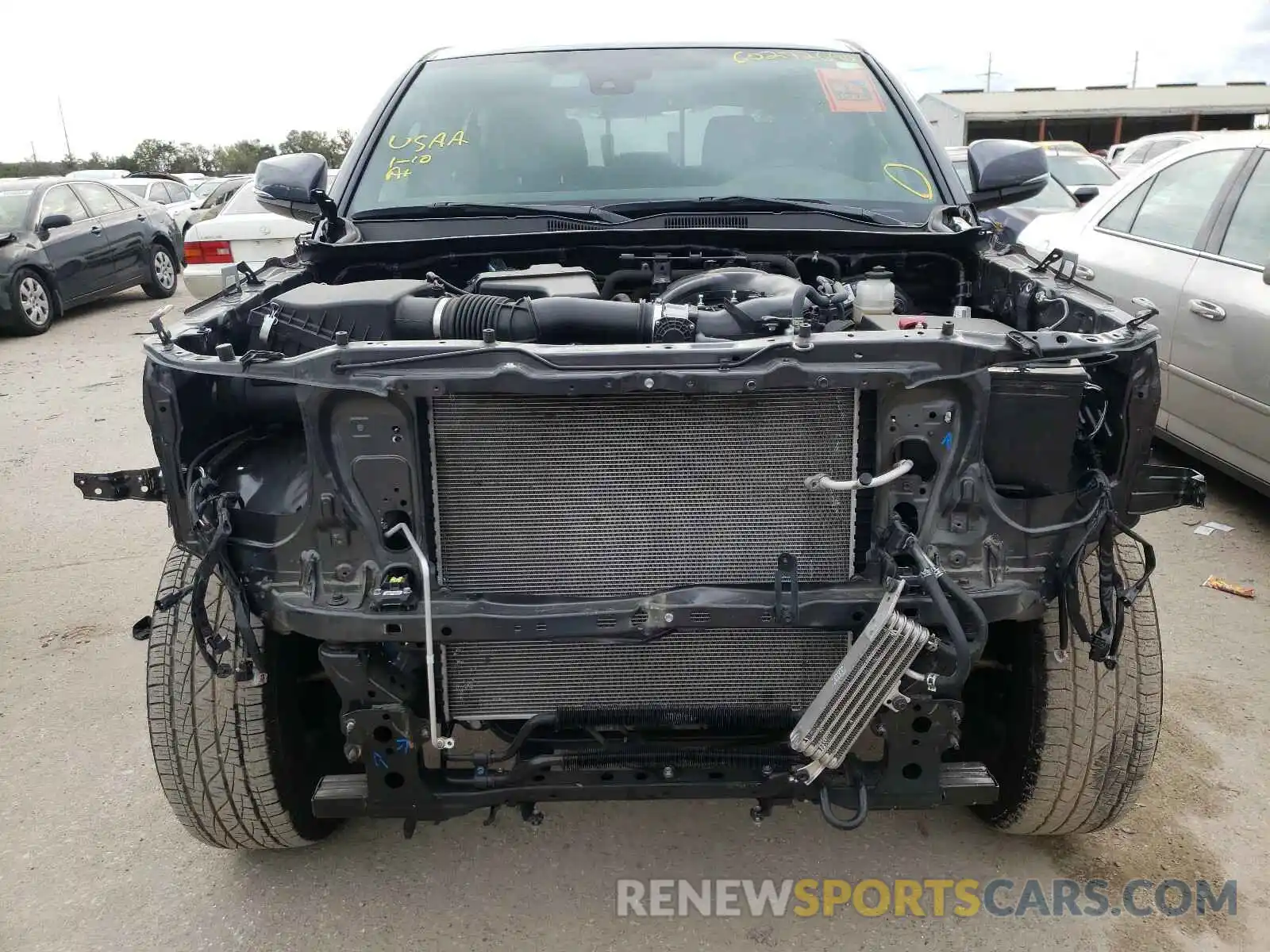 9 Photograph of a damaged car 3TMCZ5AN8KM278428 TOYOTA TACOMA 2019