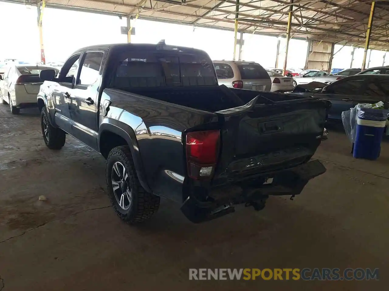 3 Photograph of a damaged car 3TMCZ5AN8KM281331 TOYOTA TACOMA 2019