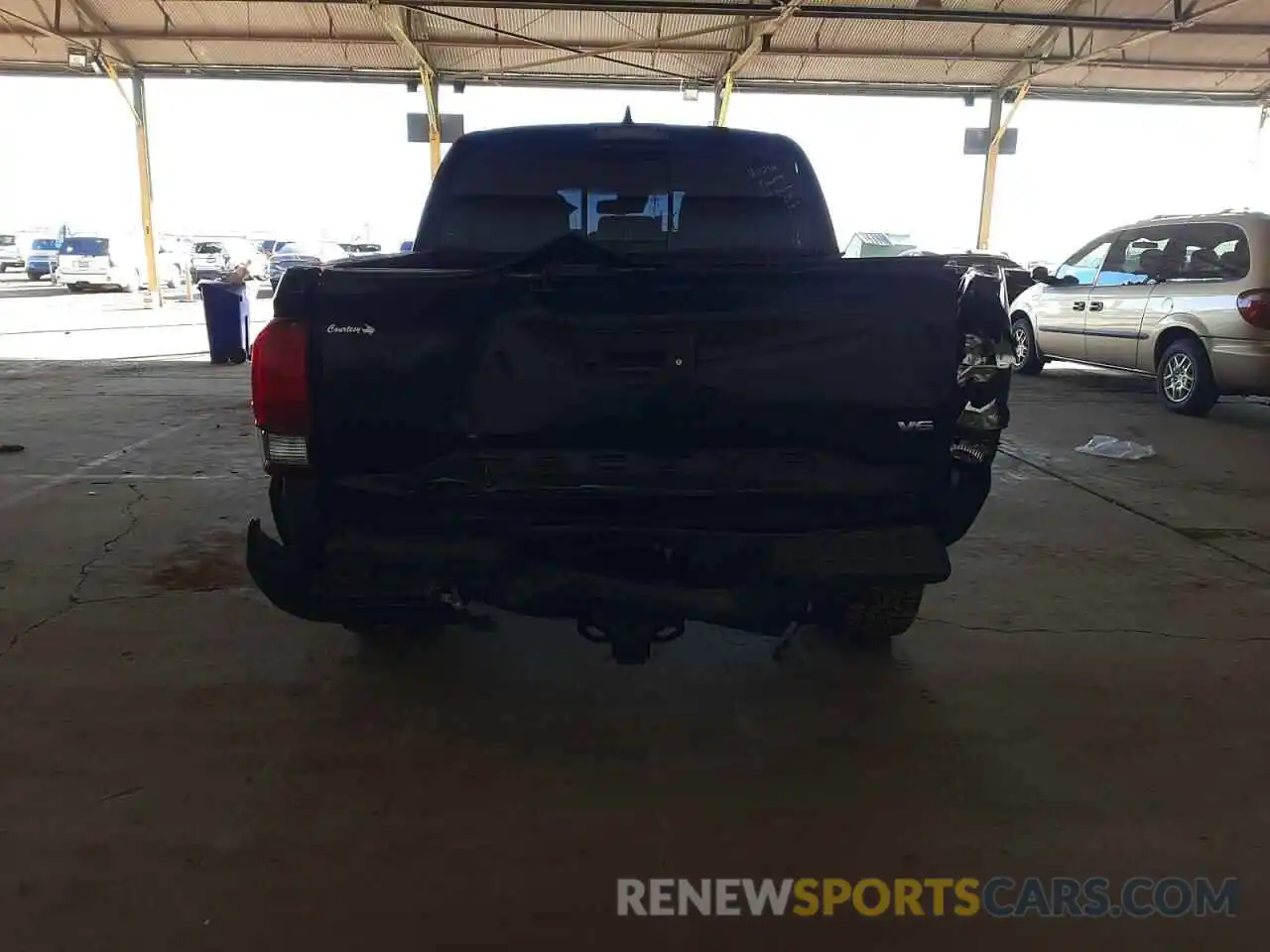 9 Photograph of a damaged car 3TMCZ5AN8KM281331 TOYOTA TACOMA 2019