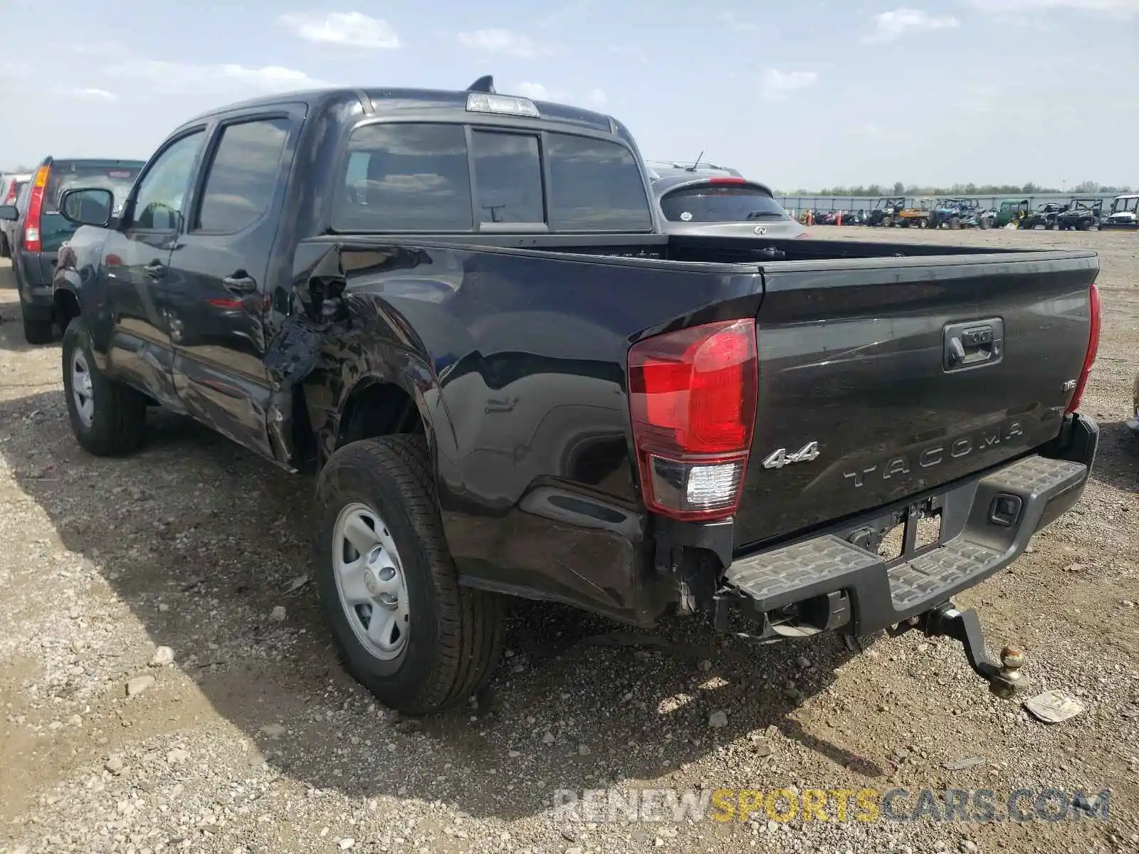 3 Photograph of a damaged car 3TMCZ5AN8KM281524 TOYOTA TACOMA 2019