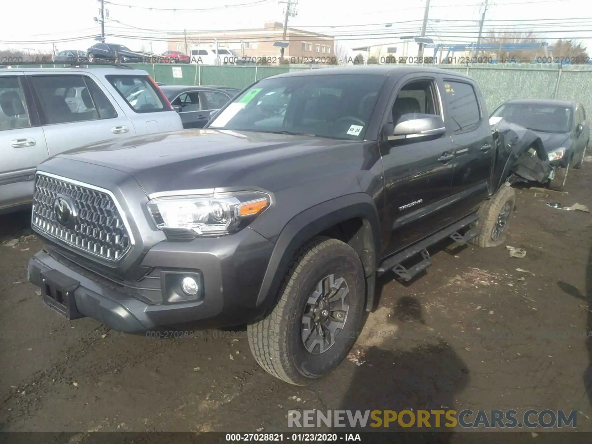 2 Photograph of a damaged car 3TMCZ5AN8KM282138 TOYOTA TACOMA 2019