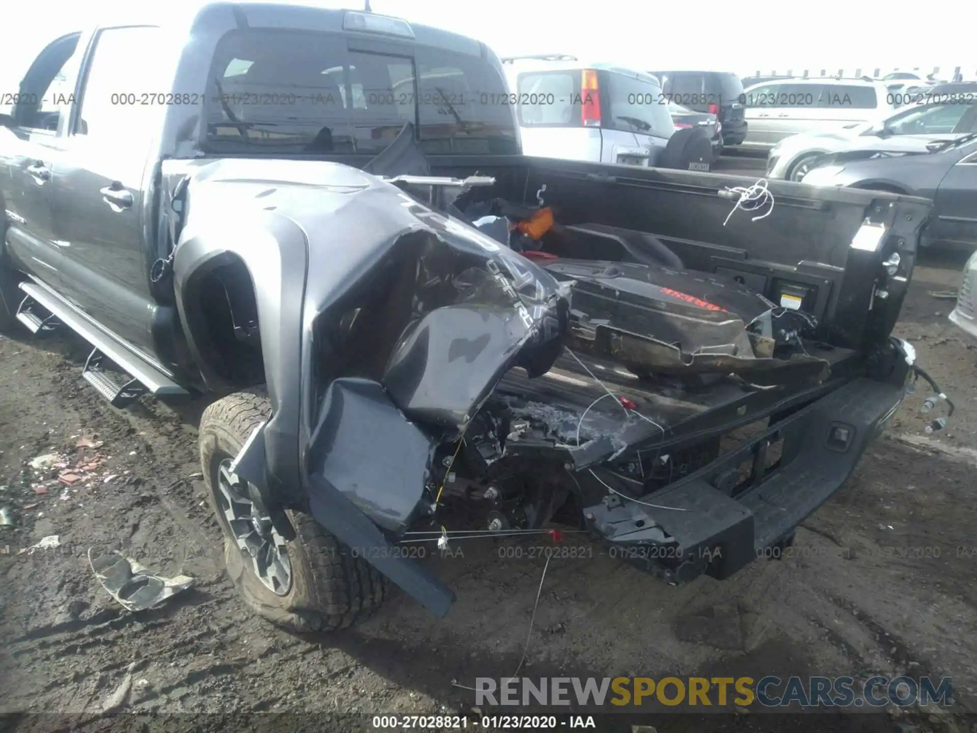 6 Photograph of a damaged car 3TMCZ5AN8KM282138 TOYOTA TACOMA 2019