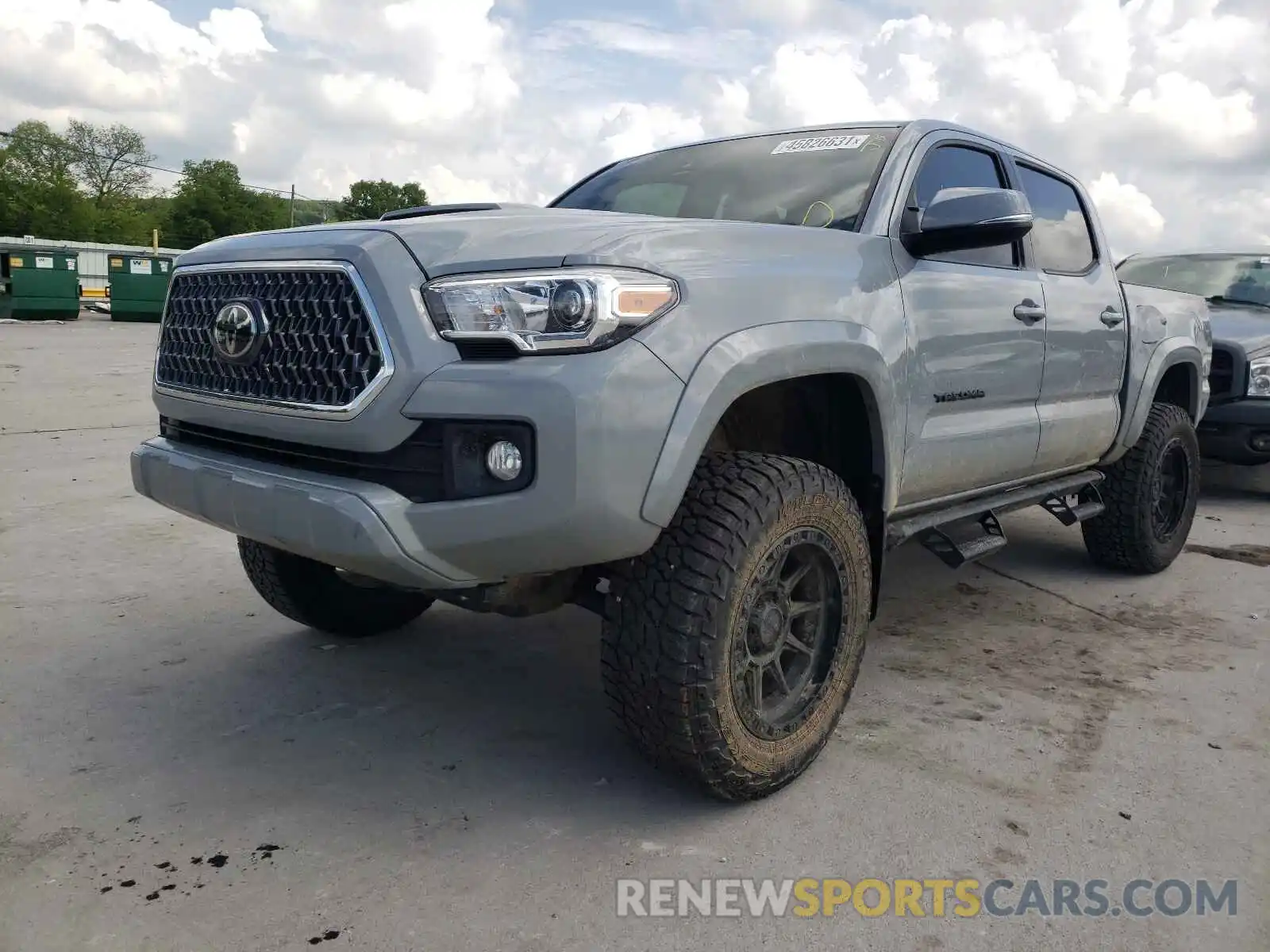 2 Photograph of a damaged car 3TMCZ5AN8KM282737 TOYOTA TACOMA 2019