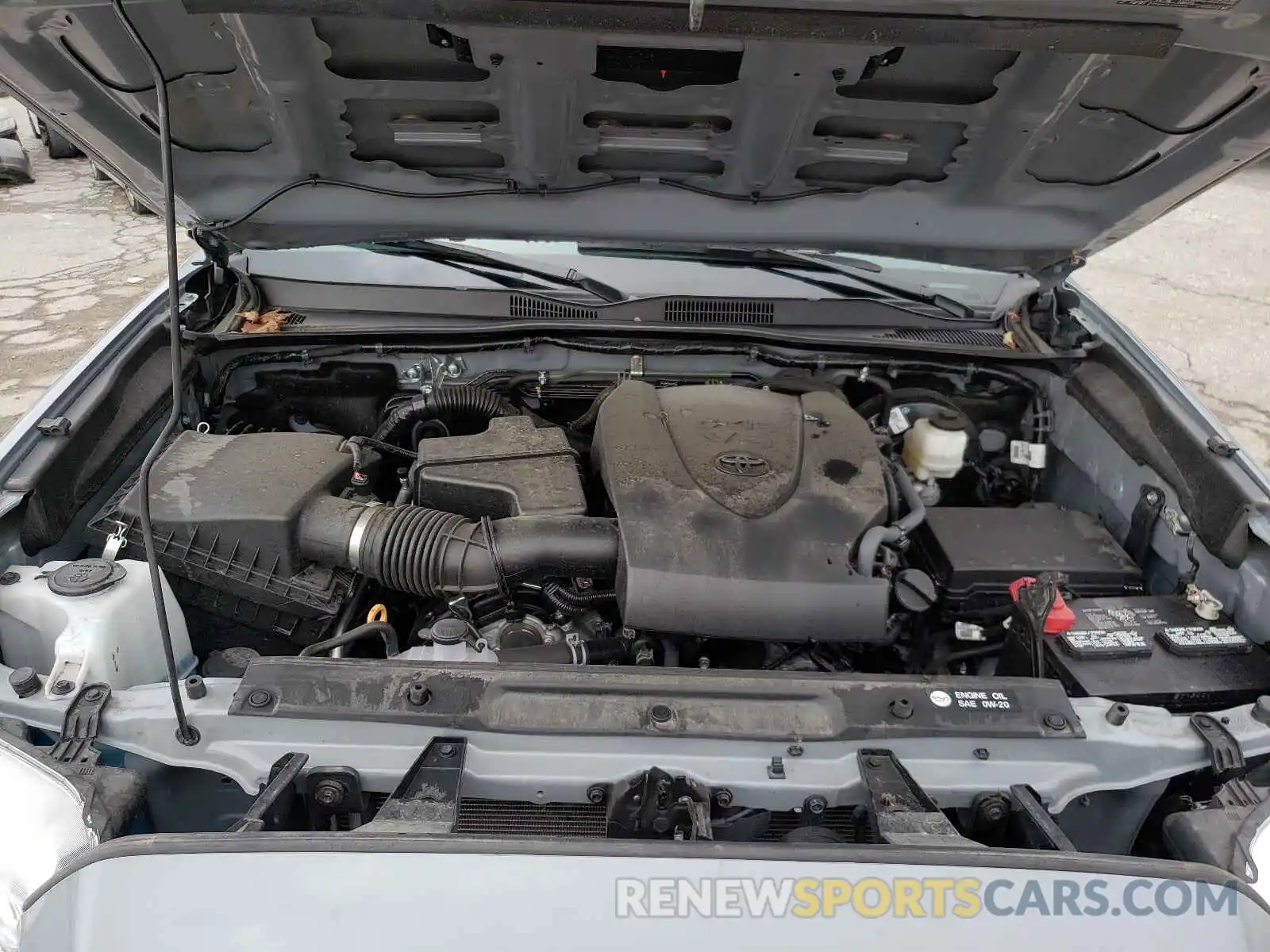 7 Photograph of a damaged car 3TMCZ5AN8KM282950 TOYOTA TACOMA 2019