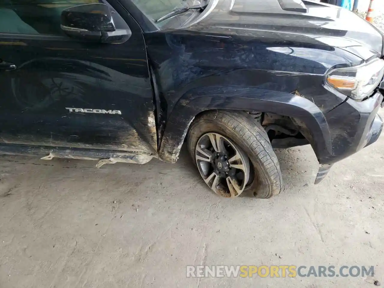 9 Photograph of a damaged car 3TMCZ5AN8KM285556 TOYOTA TACOMA 2019