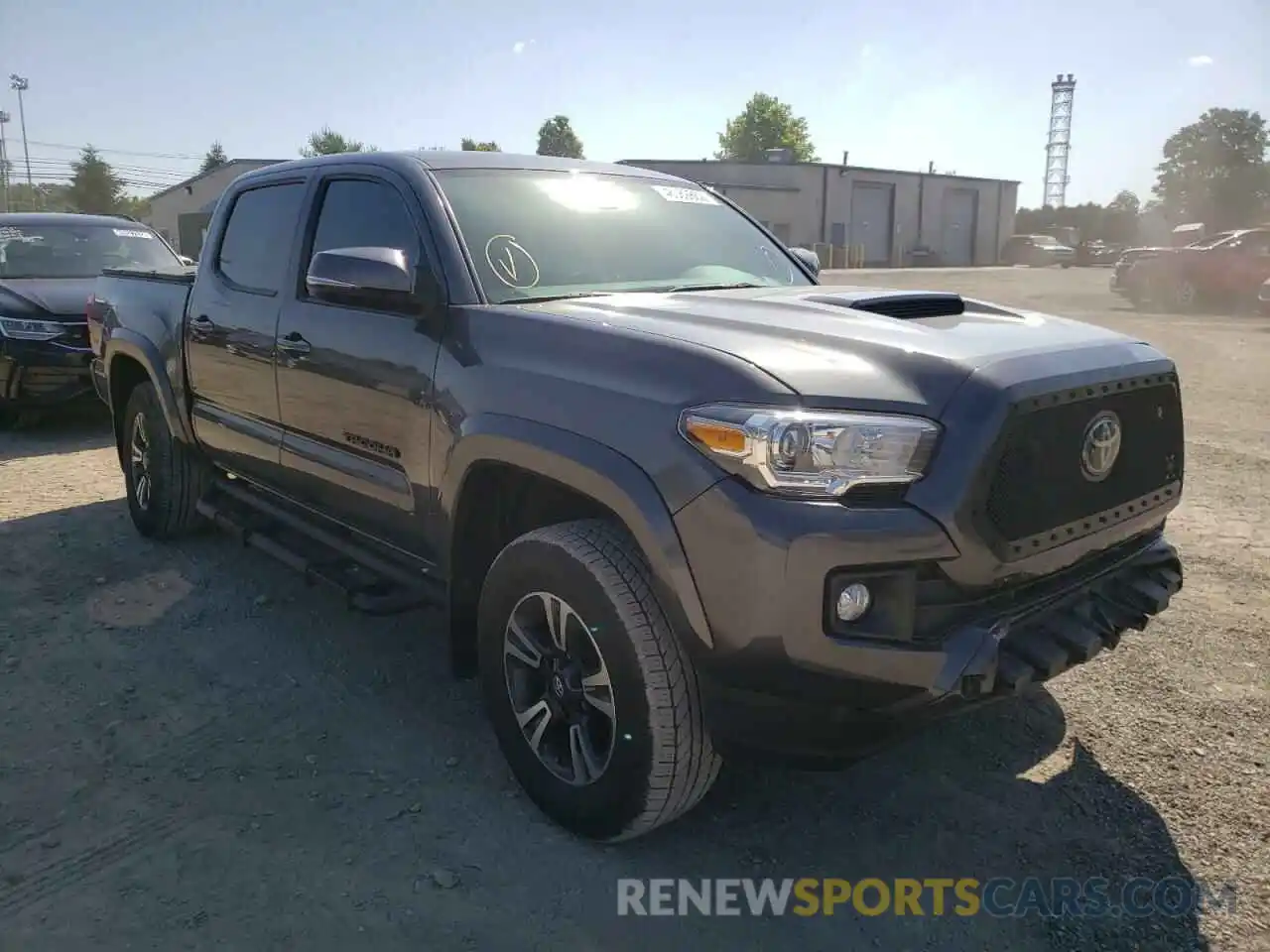 1 Photograph of a damaged car 3TMCZ5AN9KM188995 TOYOTA TACOMA 2019