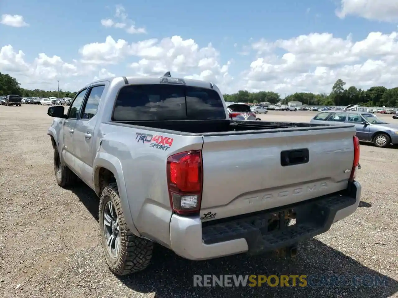 3 Photograph of a damaged car 3TMCZ5AN9KM191007 TOYOTA TACOMA 2019