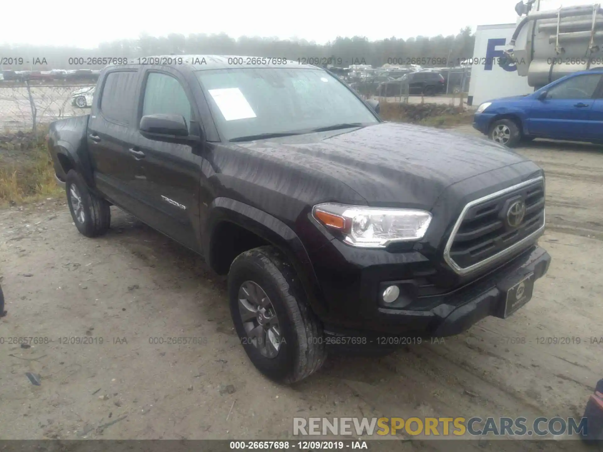 1 Photograph of a damaged car 3TMCZ5AN9KM192349 TOYOTA TACOMA 2019