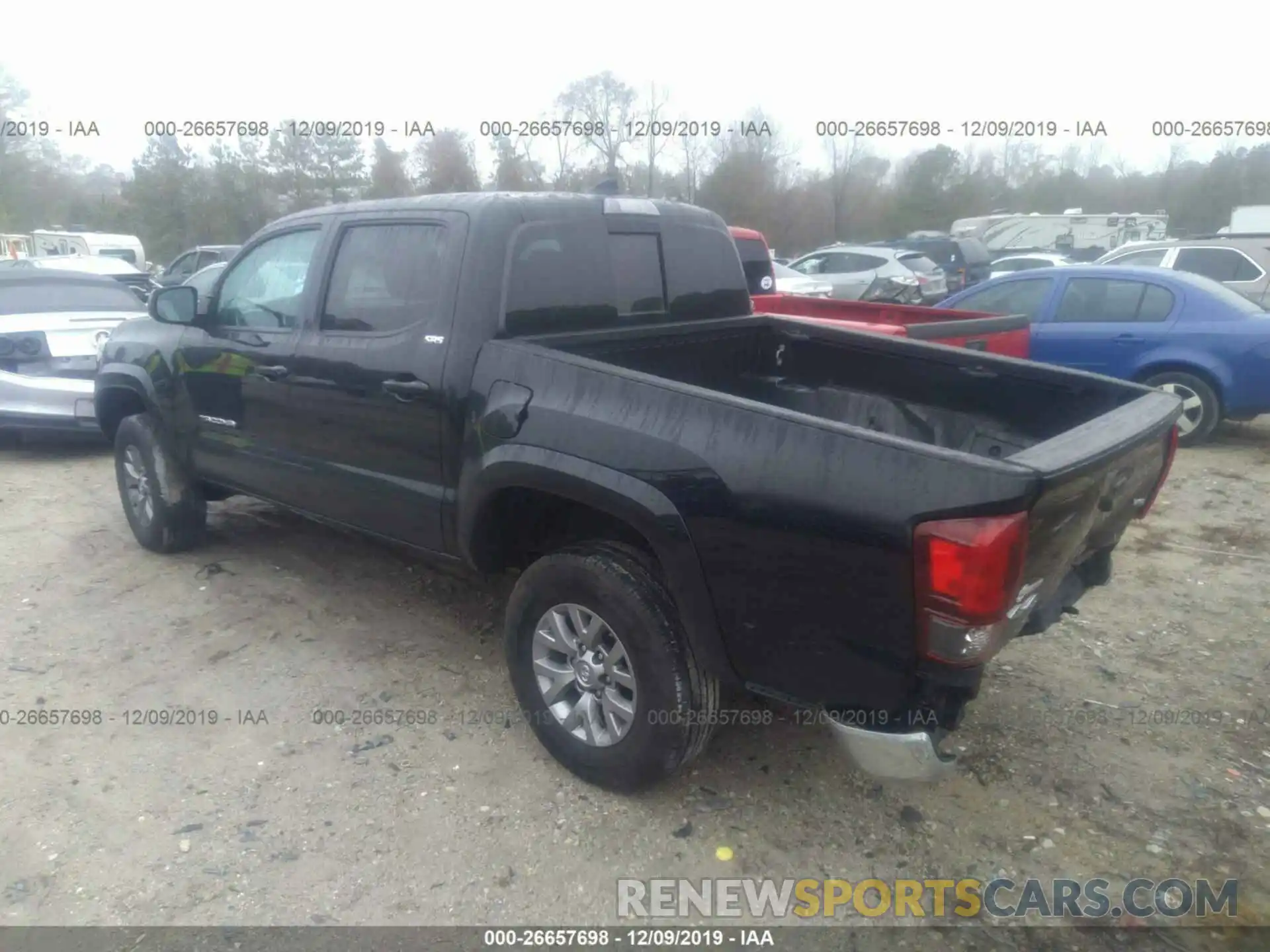 3 Photograph of a damaged car 3TMCZ5AN9KM192349 TOYOTA TACOMA 2019