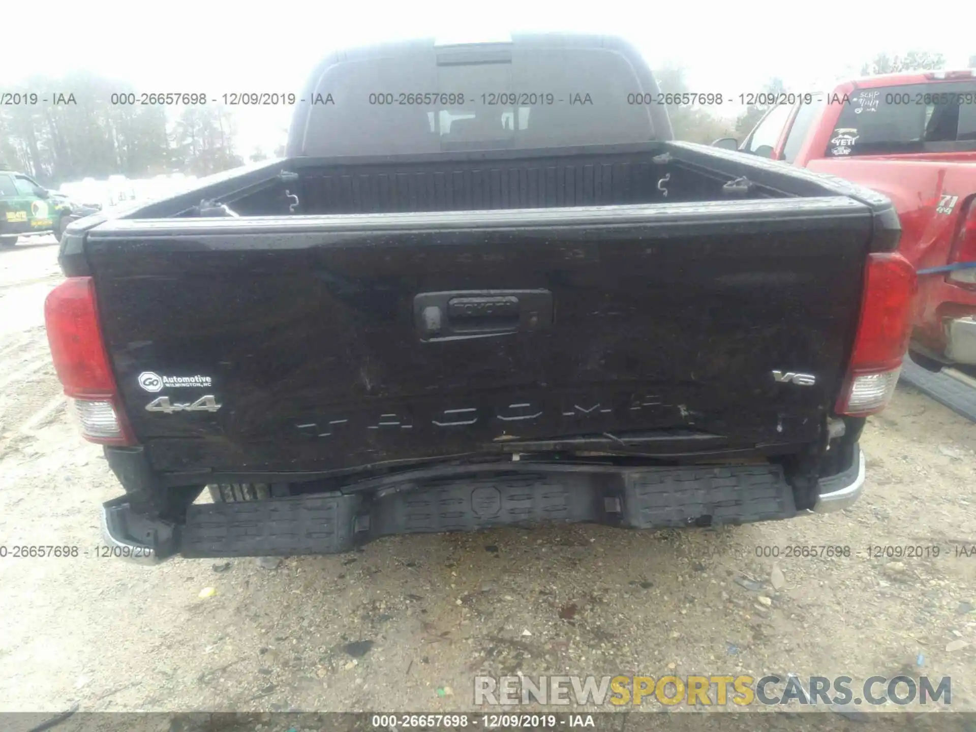 6 Photograph of a damaged car 3TMCZ5AN9KM192349 TOYOTA TACOMA 2019