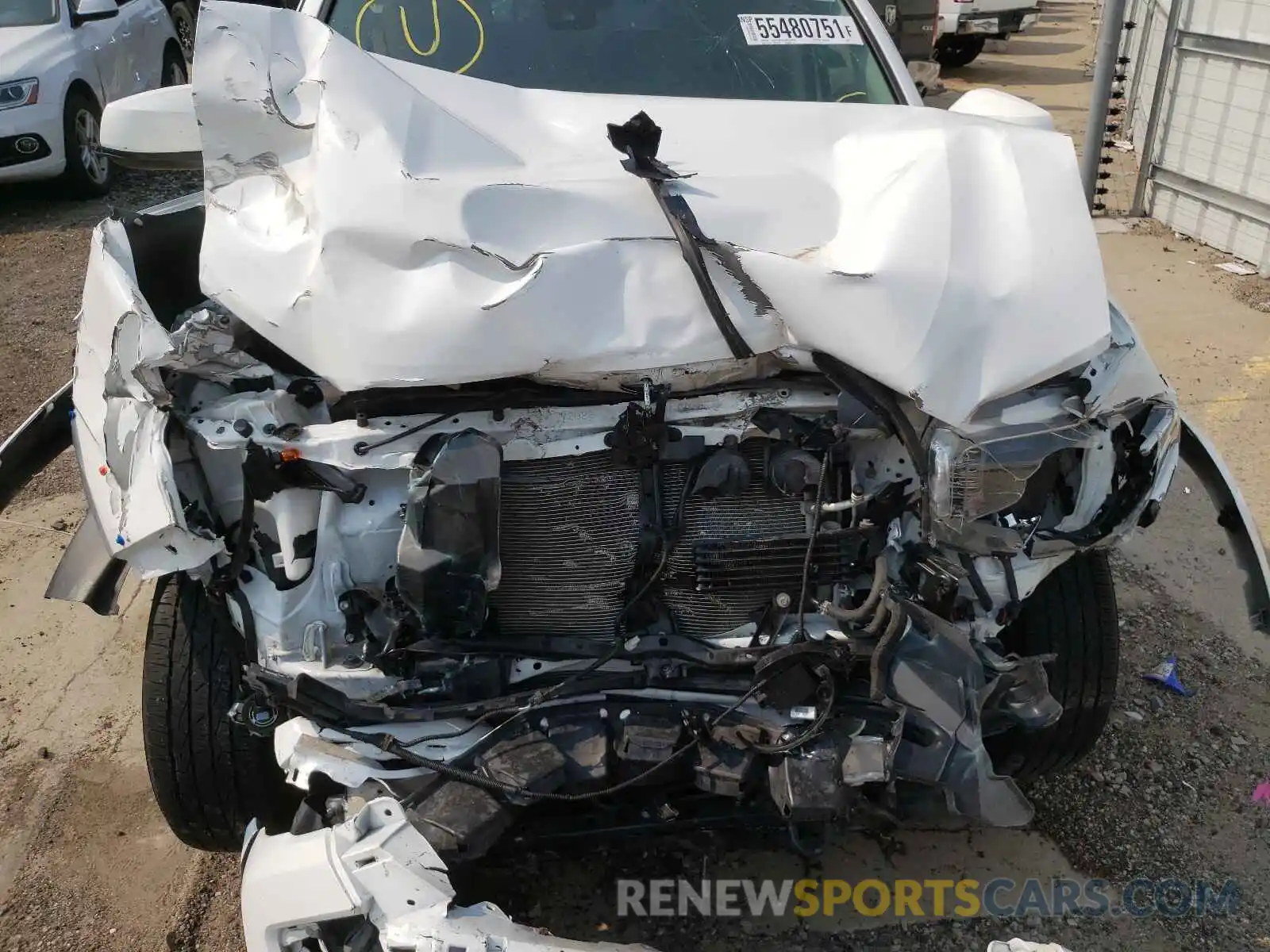 9 Photograph of a damaged car 3TMCZ5AN9KM192898 TOYOTA TACOMA 2019