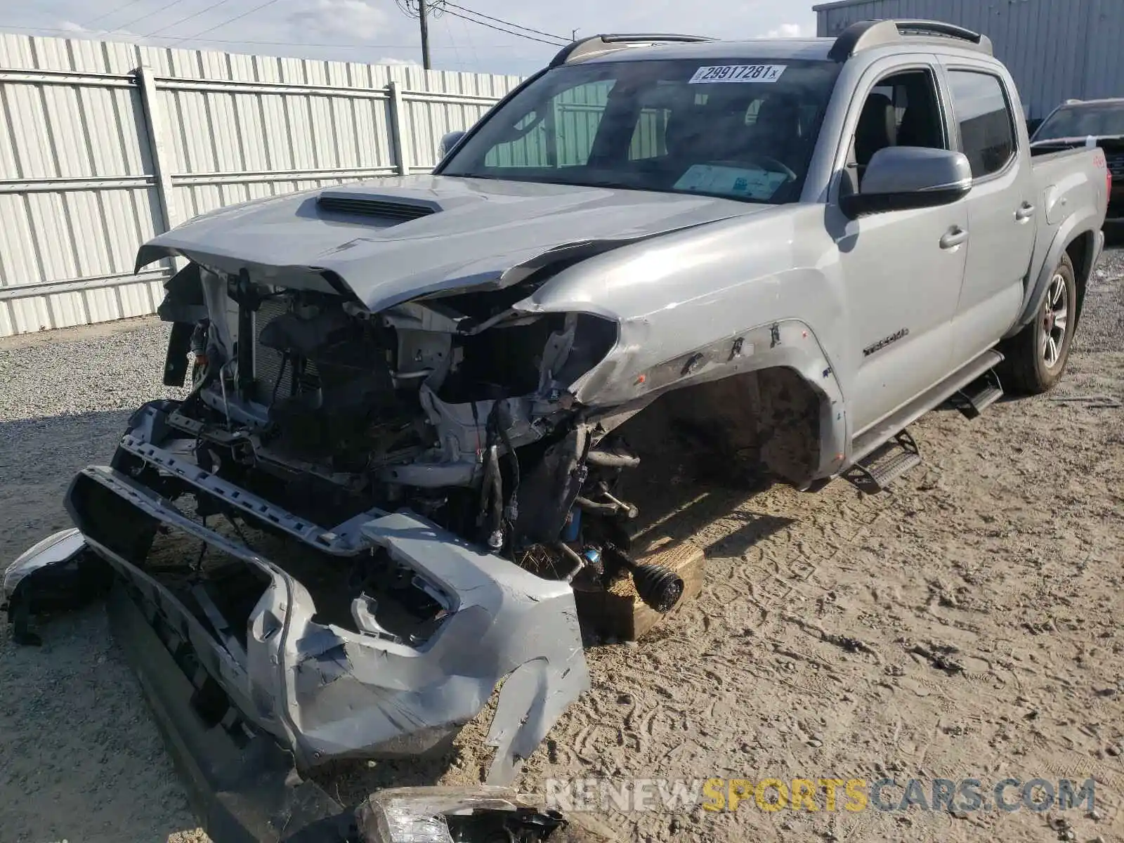 2 Photograph of a damaged car 3TMCZ5AN9KM194182 TOYOTA TACOMA 2019