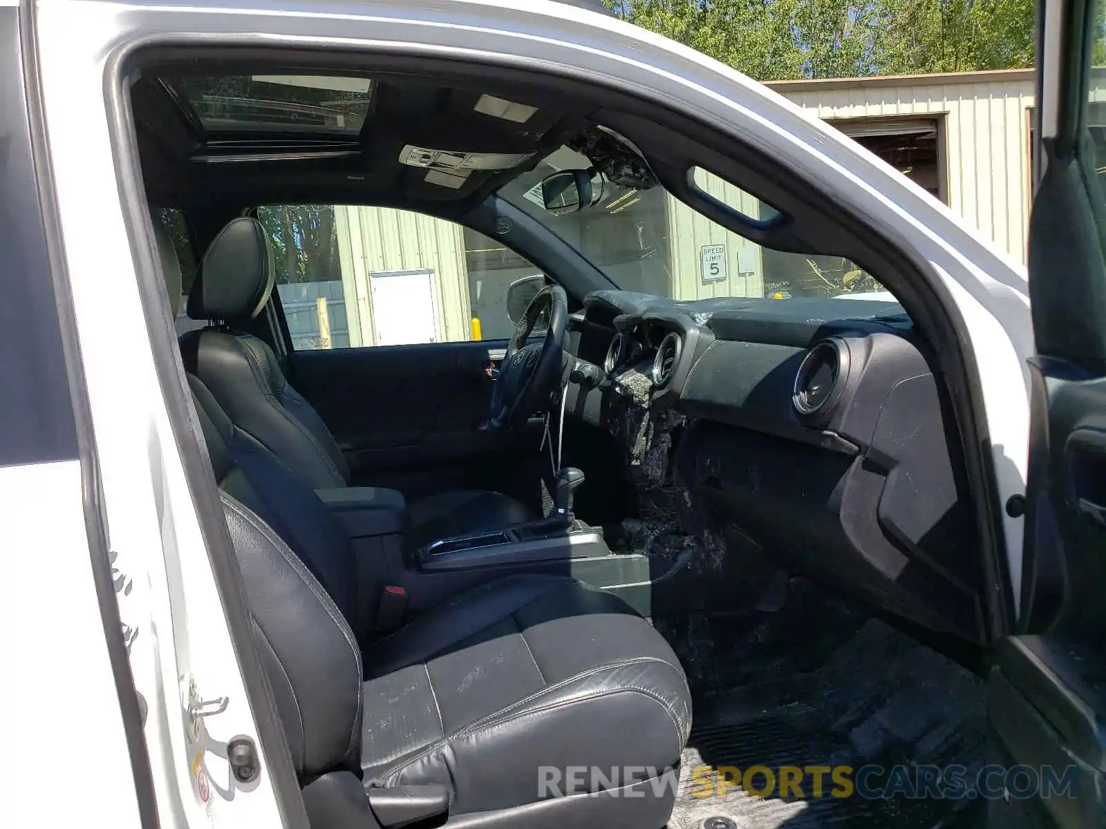 5 Photograph of a damaged car 3TMCZ5AN9KM195042 TOYOTA TACOMA 2019