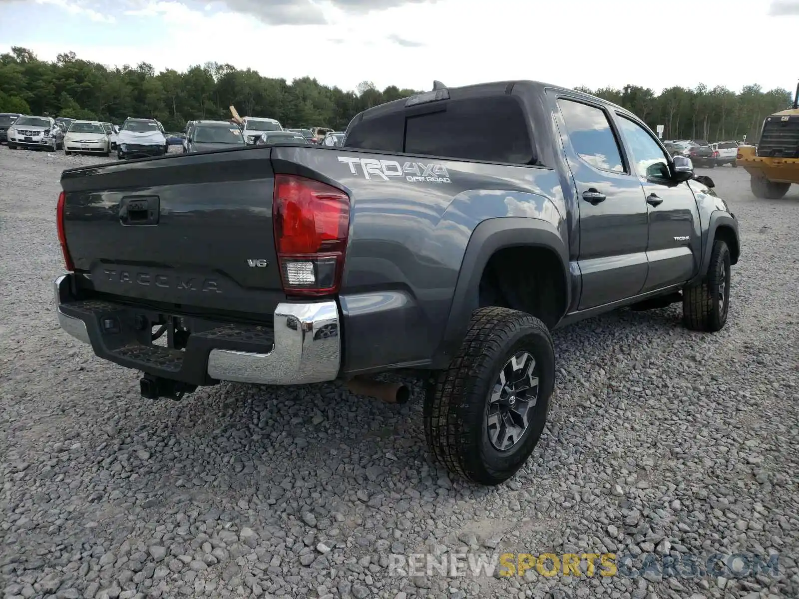 4 Photograph of a damaged car 3TMCZ5AN9KM196076 TOYOTA TACOMA 2019