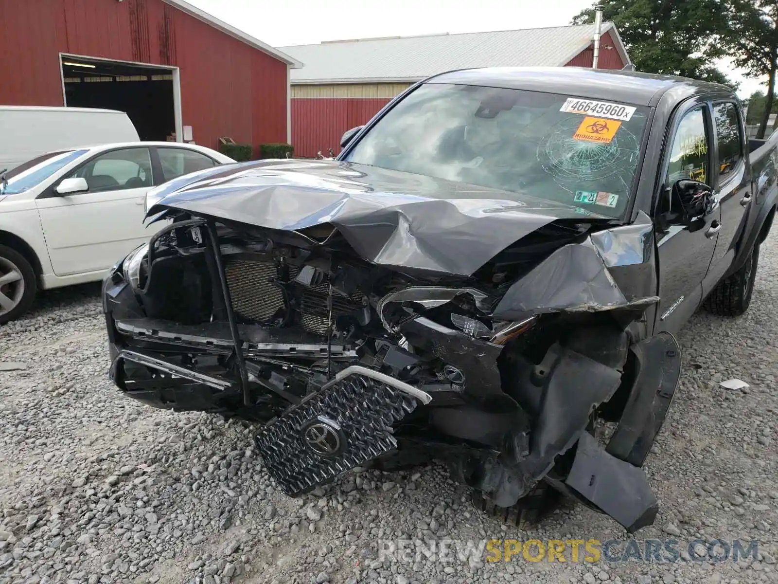 9 Photograph of a damaged car 3TMCZ5AN9KM196076 TOYOTA TACOMA 2019