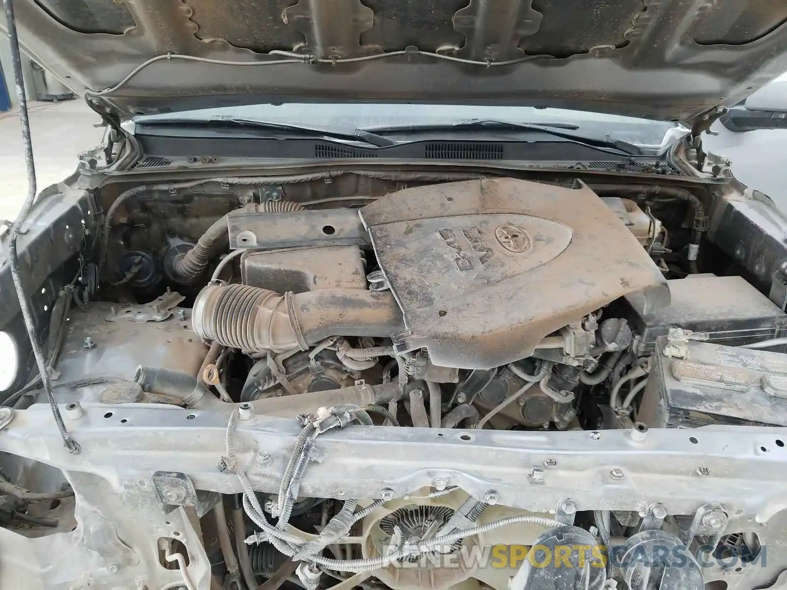 7 Photograph of a damaged car 3TMCZ5AN9KM199253 TOYOTA TACOMA 2019