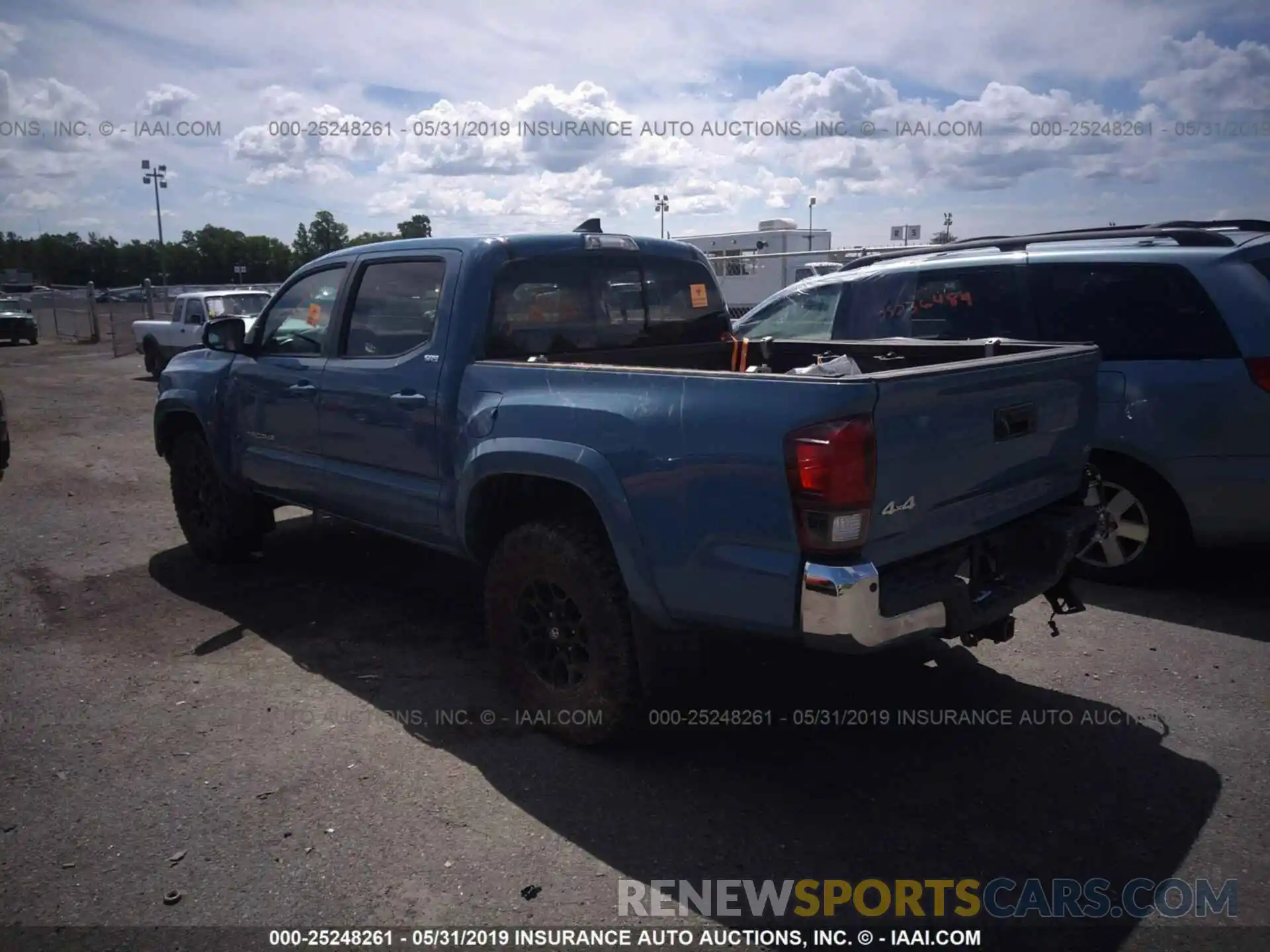 3 Photograph of a damaged car 3TMCZ5AN9KM199964 TOYOTA TACOMA 2019