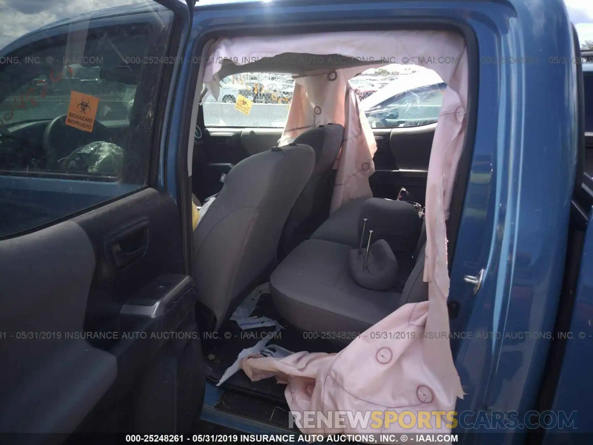 8 Photograph of a damaged car 3TMCZ5AN9KM199964 TOYOTA TACOMA 2019