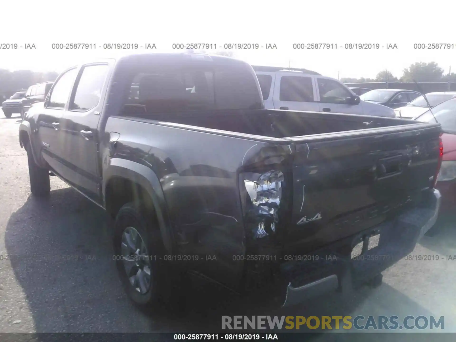 3 Photograph of a damaged car 3TMCZ5AN9KM201776 TOYOTA TACOMA 2019