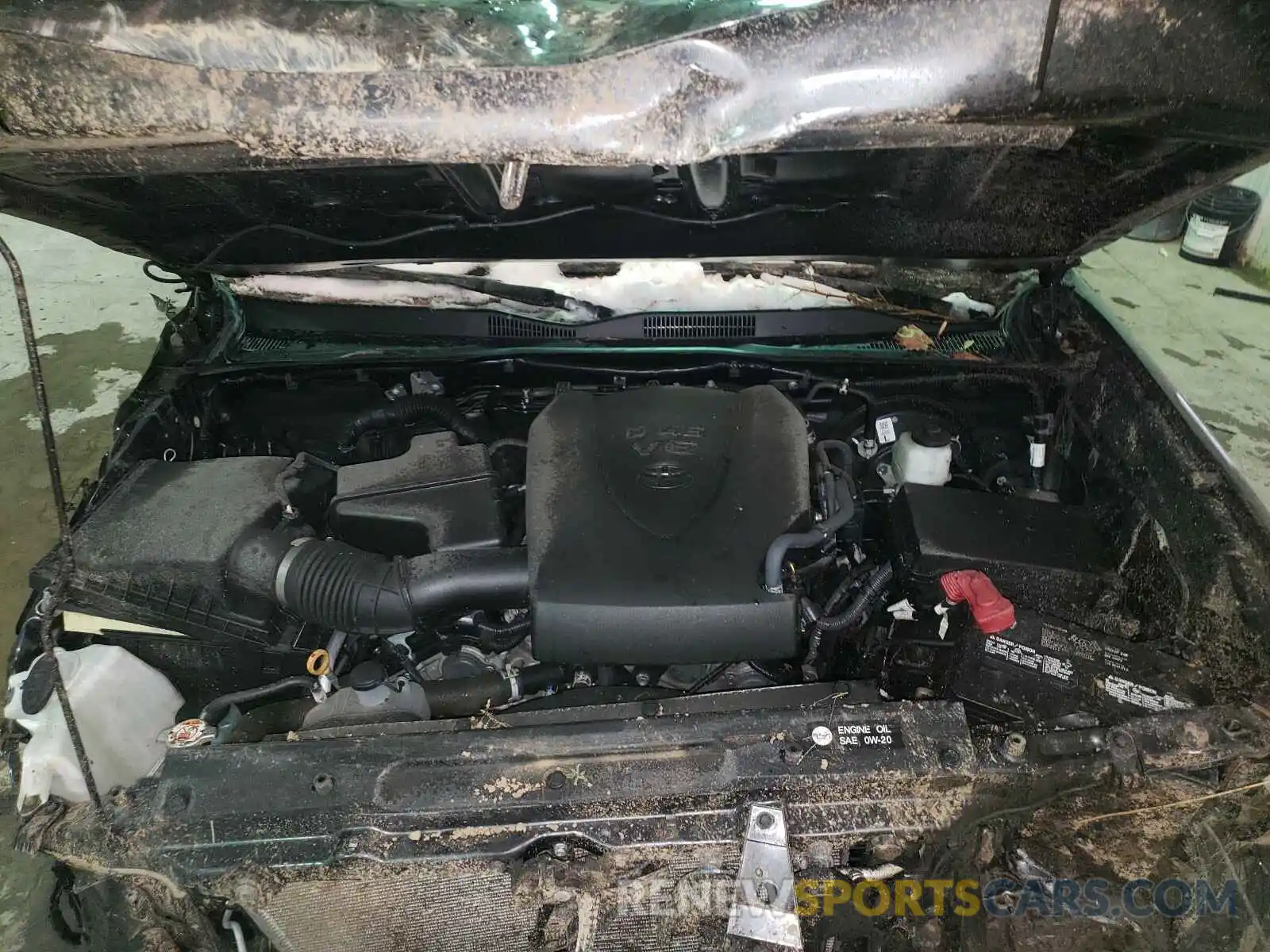 7 Photograph of a damaged car 3TMCZ5AN9KM203463 TOYOTA TACOMA 2019