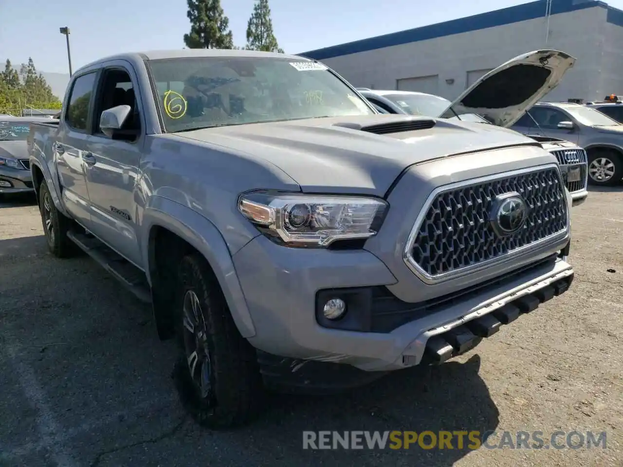 1 Photograph of a damaged car 3TMCZ5AN9KM209103 TOYOTA TACOMA 2019