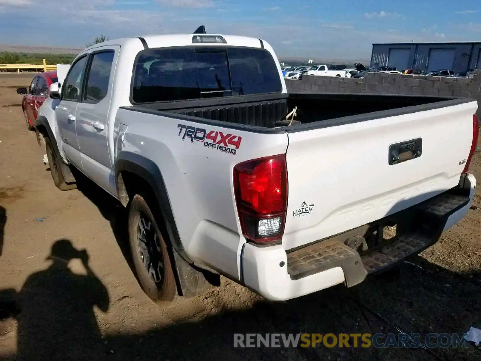 3 Photograph of a damaged car 3TMCZ5AN9KM211143 TOYOTA TACOMA 2019