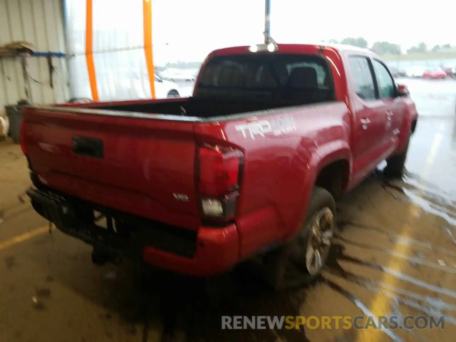 4 Photograph of a damaged car 3TMCZ5AN9KM215399 TOYOTA TACOMA 2019