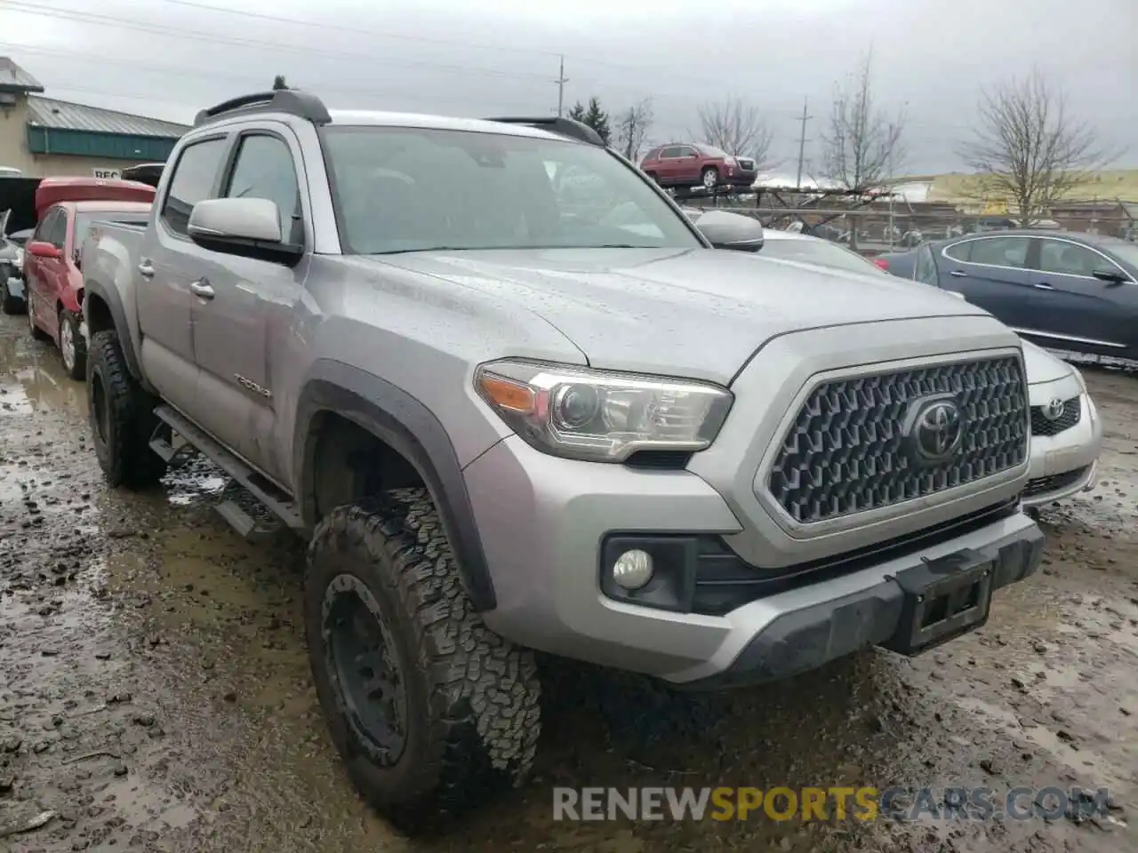 1 Photograph of a damaged car 3TMCZ5AN9KM215905 TOYOTA TACOMA 2019