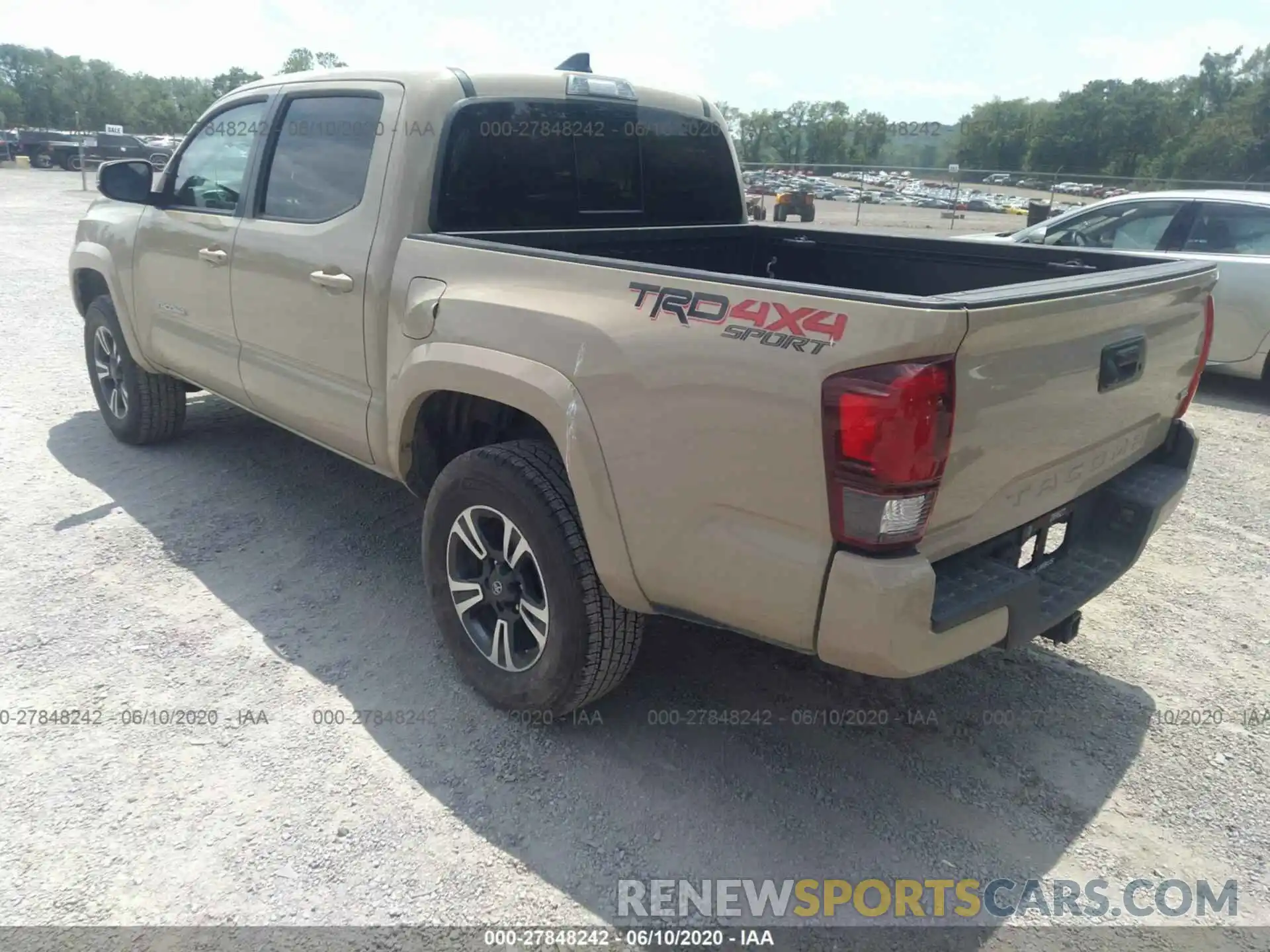 3 Photograph of a damaged car 3TMCZ5AN9KM218822 TOYOTA TACOMA 2019