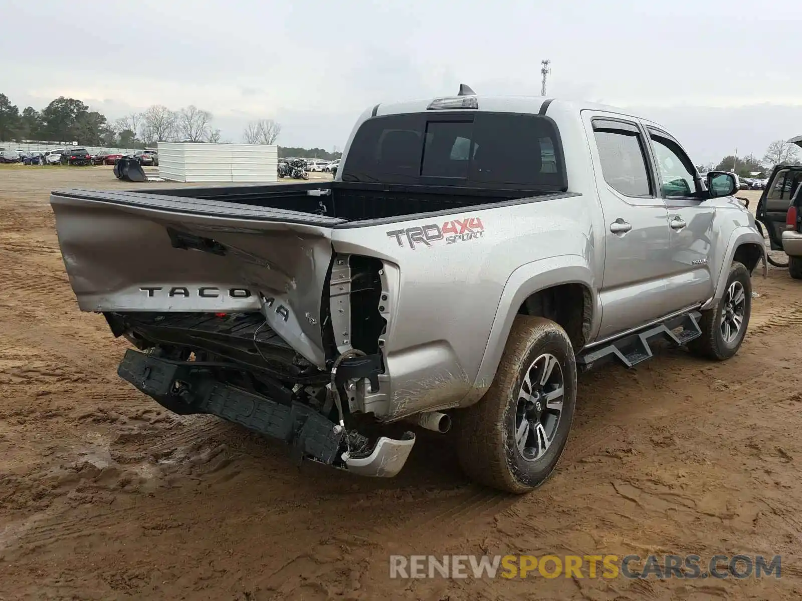 4 Photograph of a damaged car 3TMCZ5AN9KM221767 TOYOTA TACOMA 2019