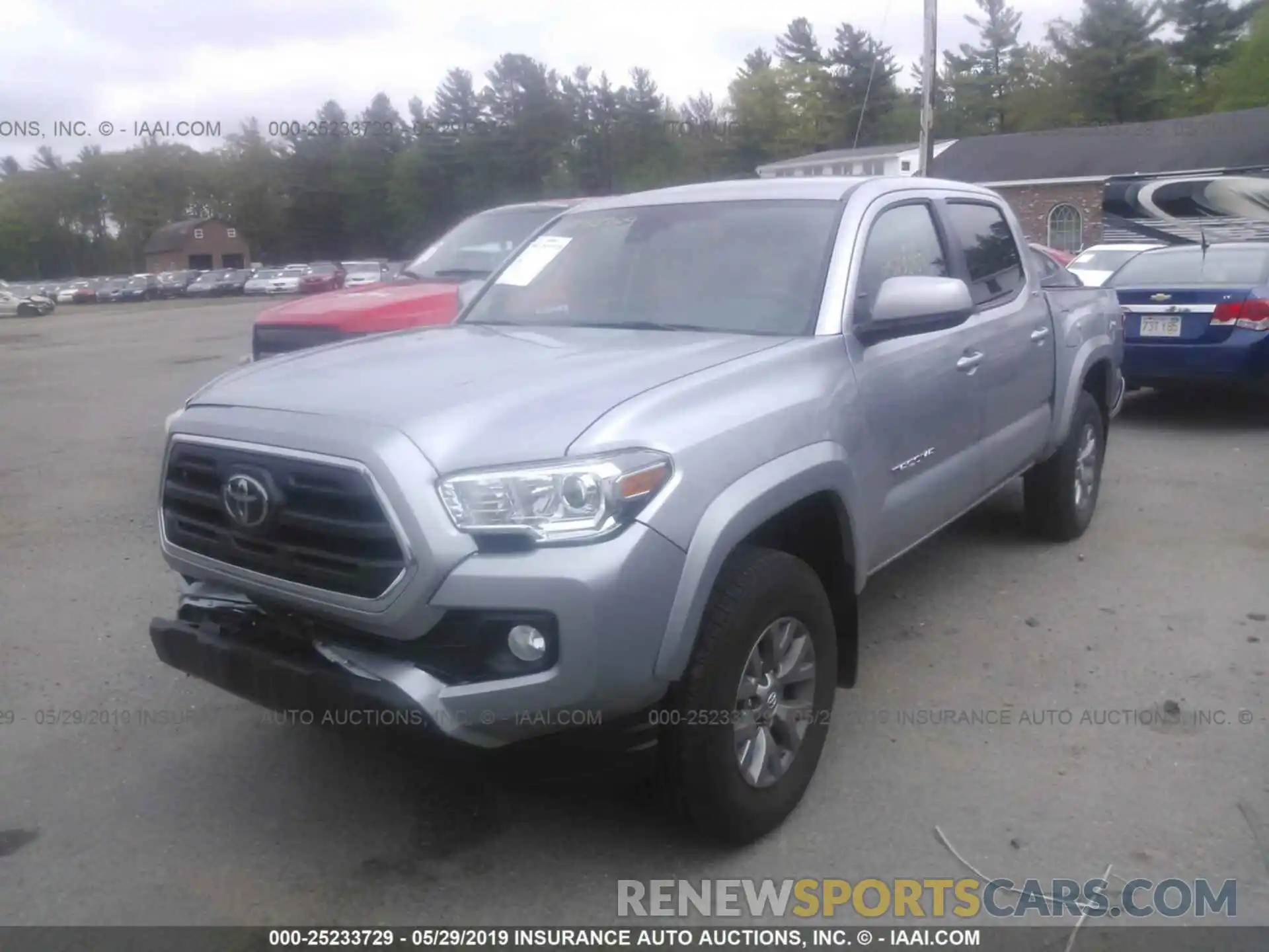 2 Фотография поврежденного автомобиля 3TMCZ5AN9KM222689 TOYOTA TACOMA 2019