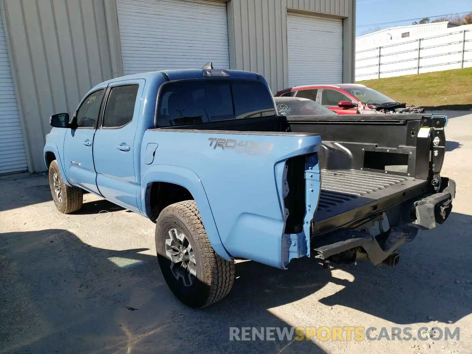 3 Photograph of a damaged car 3TMCZ5AN9KM223955 TOYOTA TACOMA 2019