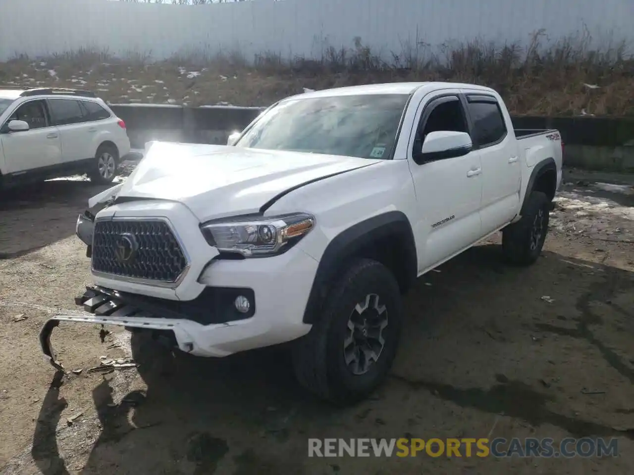 2 Photograph of a damaged car 3TMCZ5AN9KM224376 TOYOTA TACOMA 2019