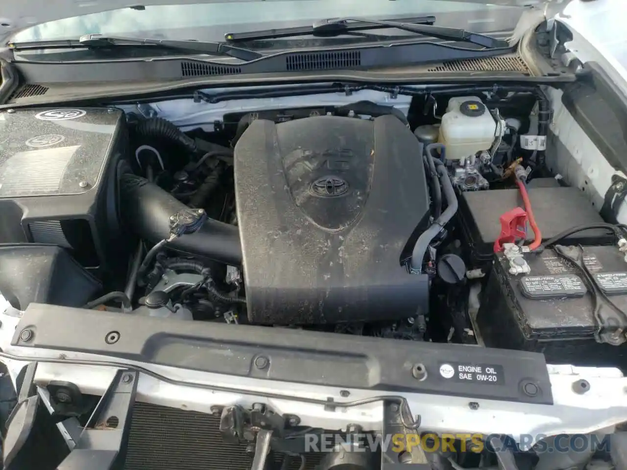 7 Photograph of a damaged car 3TMCZ5AN9KM224376 TOYOTA TACOMA 2019