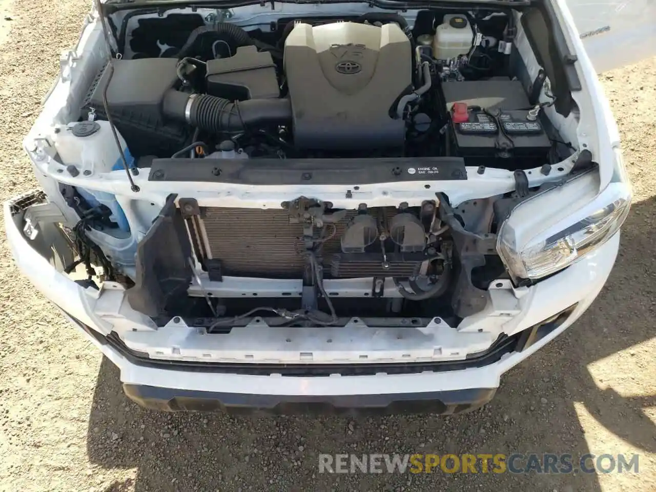 7 Photograph of a damaged car 3TMCZ5AN9KM224409 TOYOTA TACOMA 2019