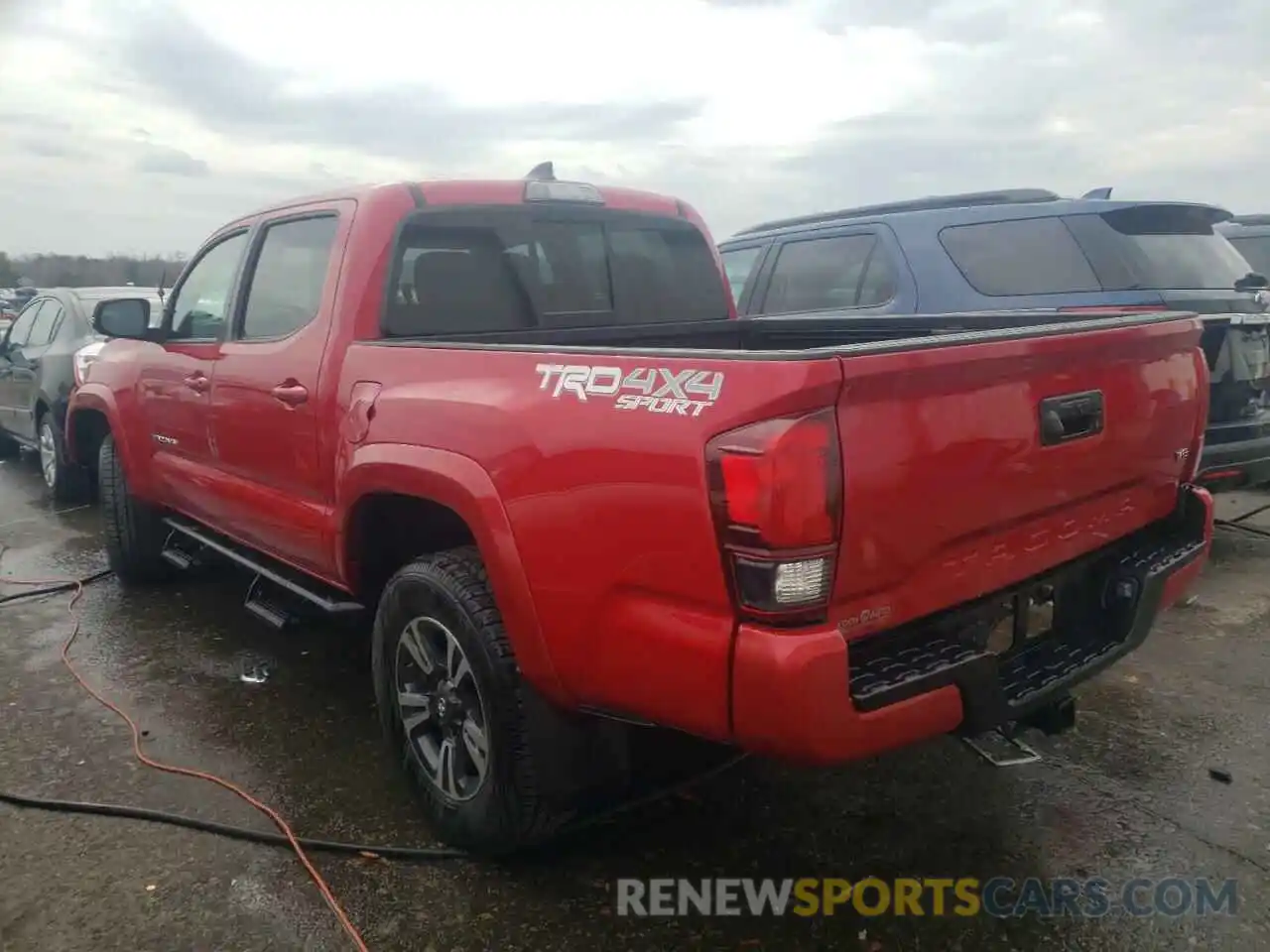 3 Photograph of a damaged car 3TMCZ5AN9KM227889 TOYOTA TACOMA 2019