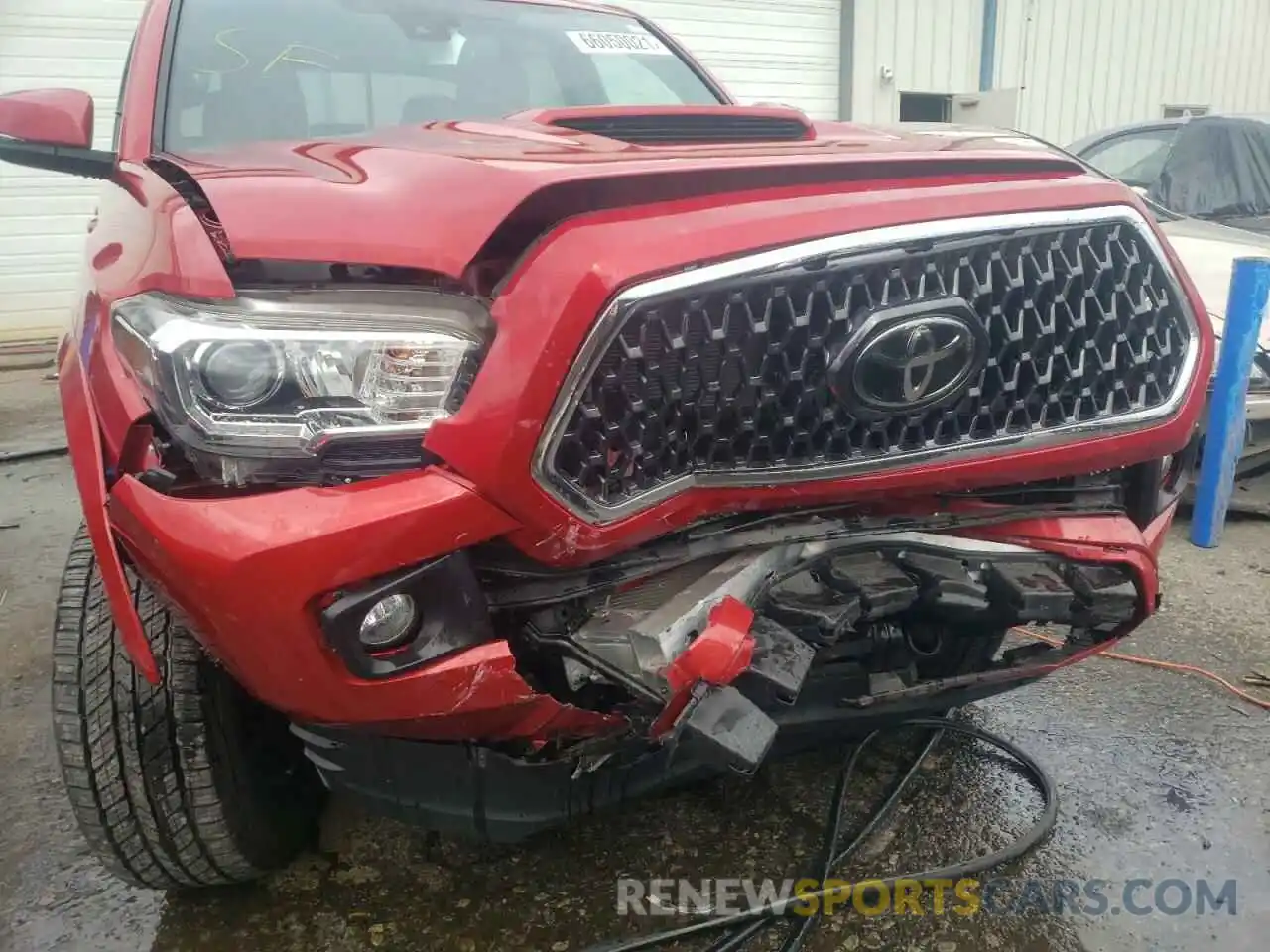 9 Photograph of a damaged car 3TMCZ5AN9KM227889 TOYOTA TACOMA 2019