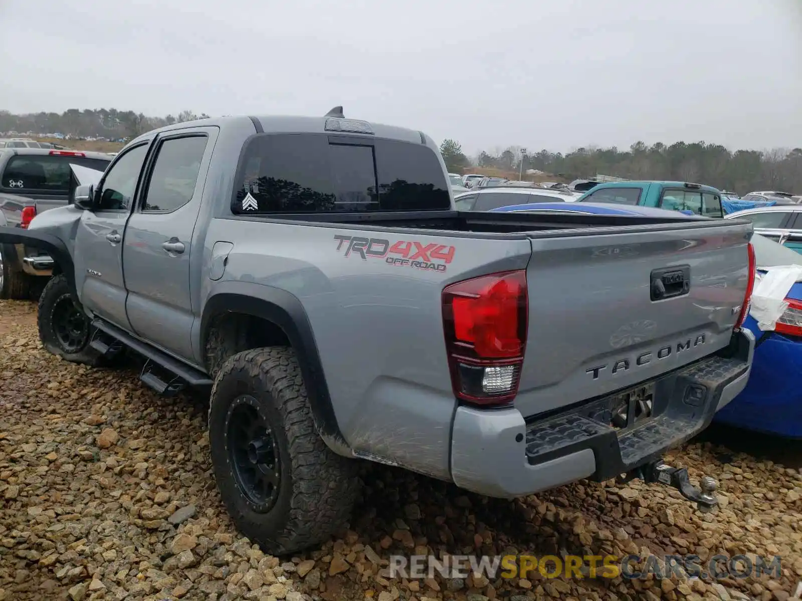 3 Photograph of a damaged car 3TMCZ5AN9KM230744 TOYOTA TACOMA 2019