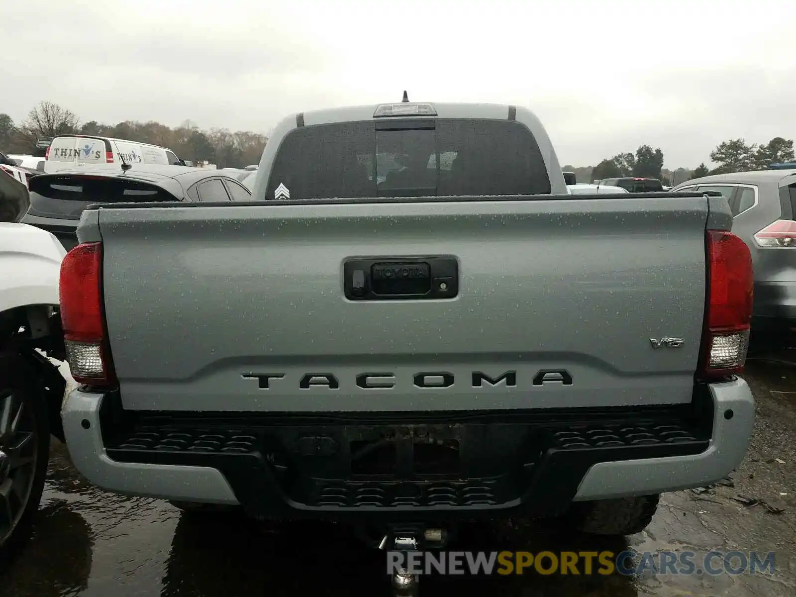 9 Photograph of a damaged car 3TMCZ5AN9KM230744 TOYOTA TACOMA 2019