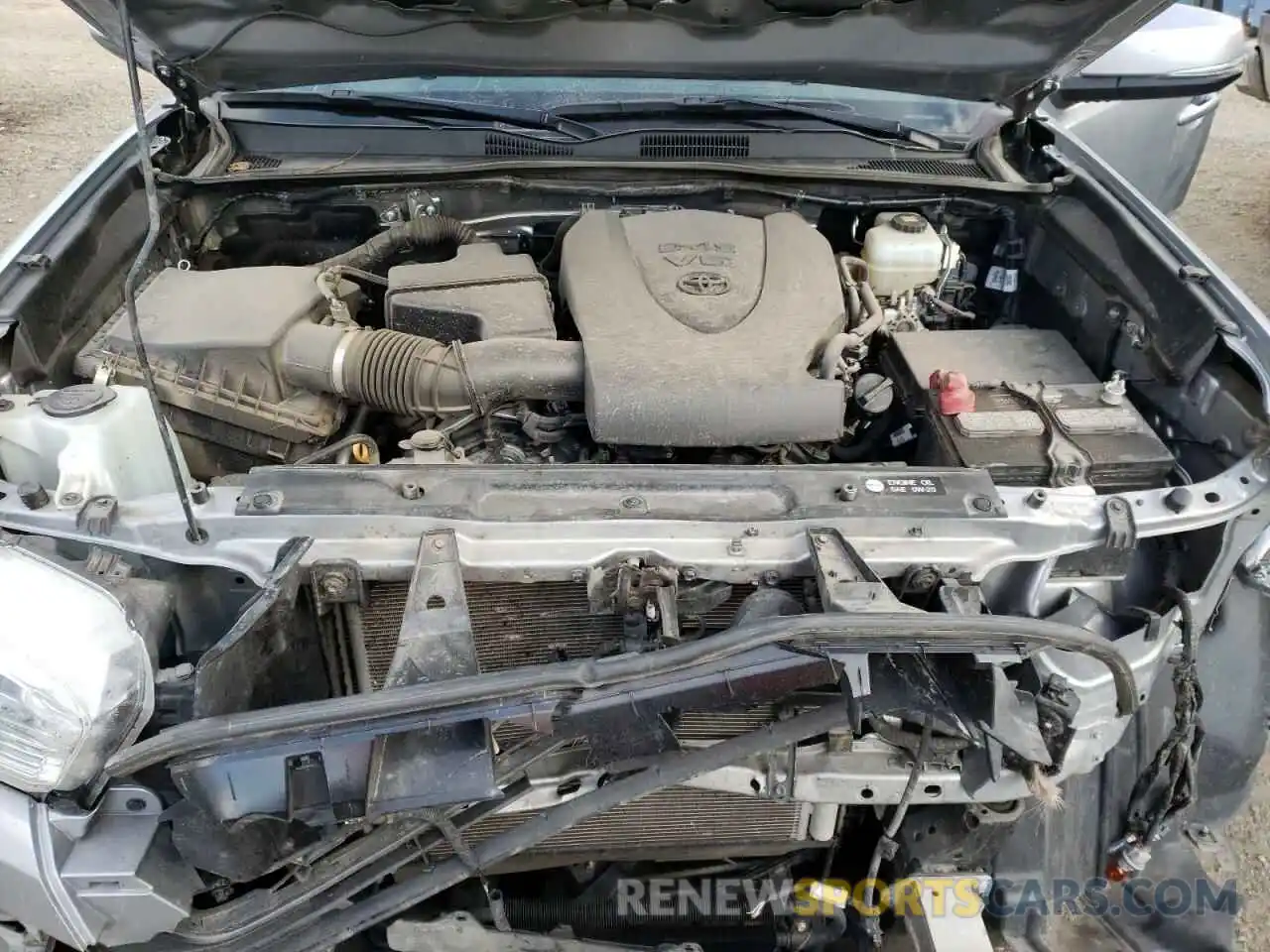 7 Photograph of a damaged car 3TMCZ5AN9KM231568 TOYOTA TACOMA 2019