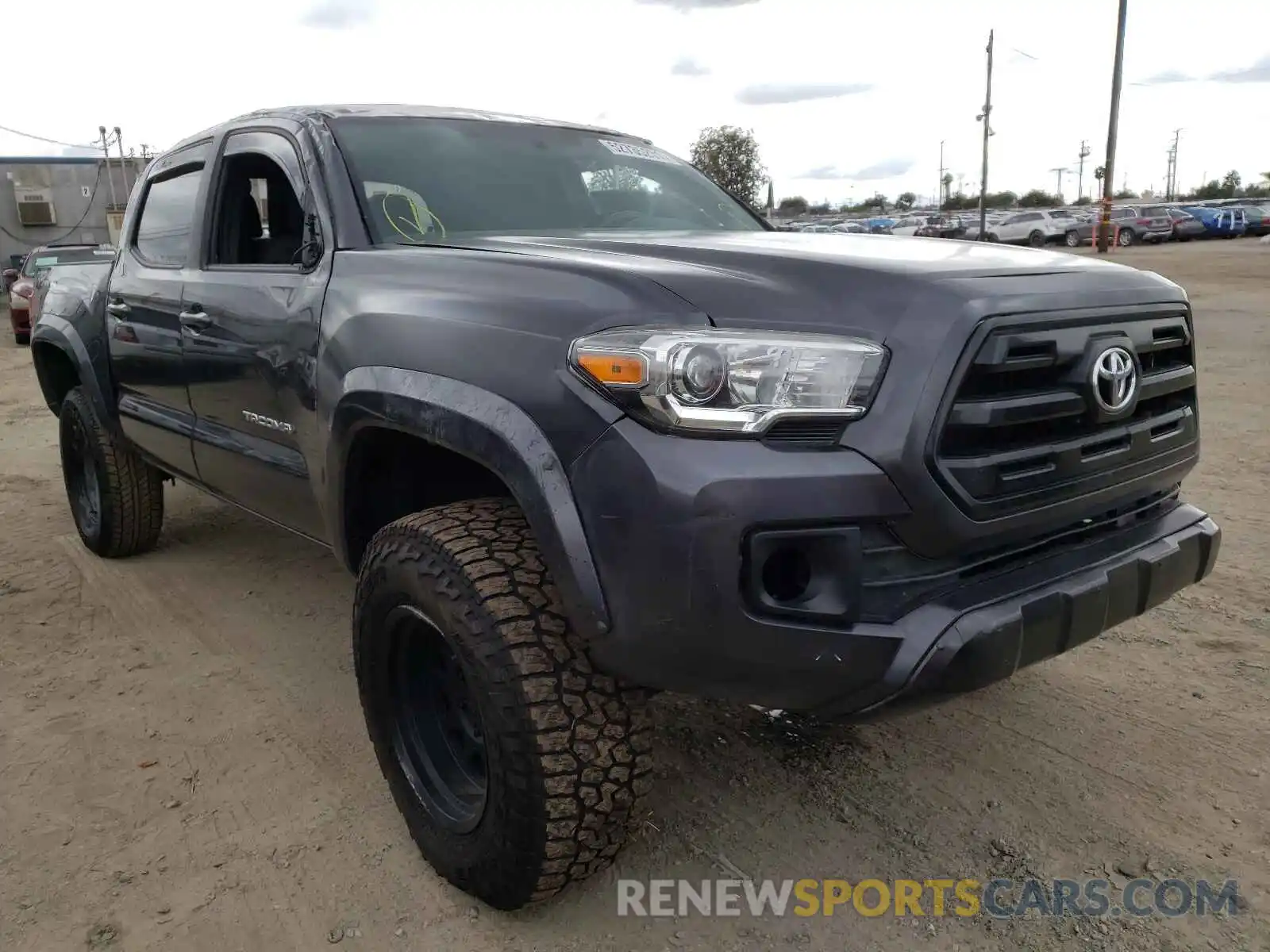 1 Photograph of a damaged car 3TMCZ5AN9KM233501 TOYOTA TACOMA 2019