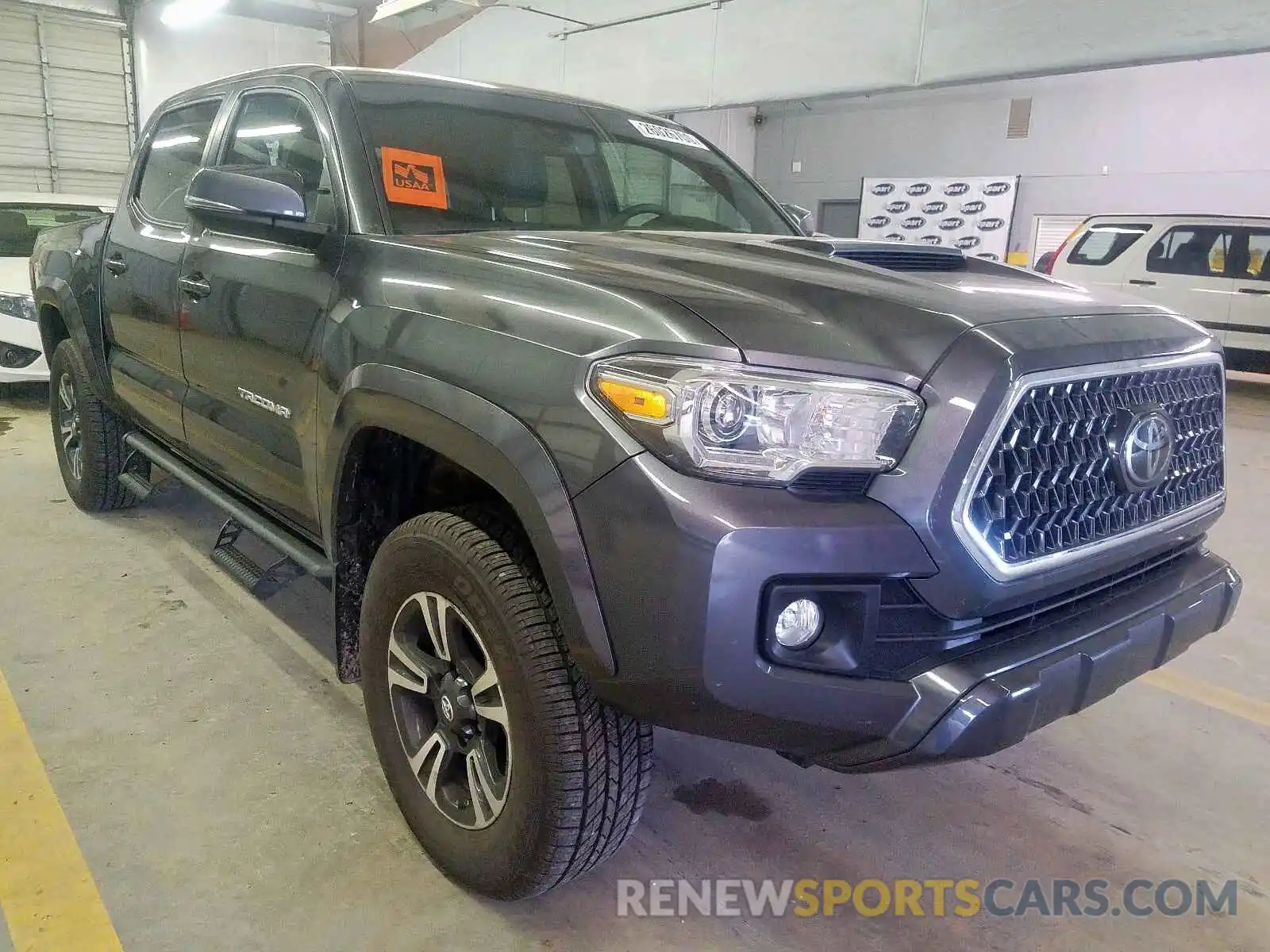 1 Photograph of a damaged car 3TMCZ5AN9KM235586 TOYOTA TACOMA 2019