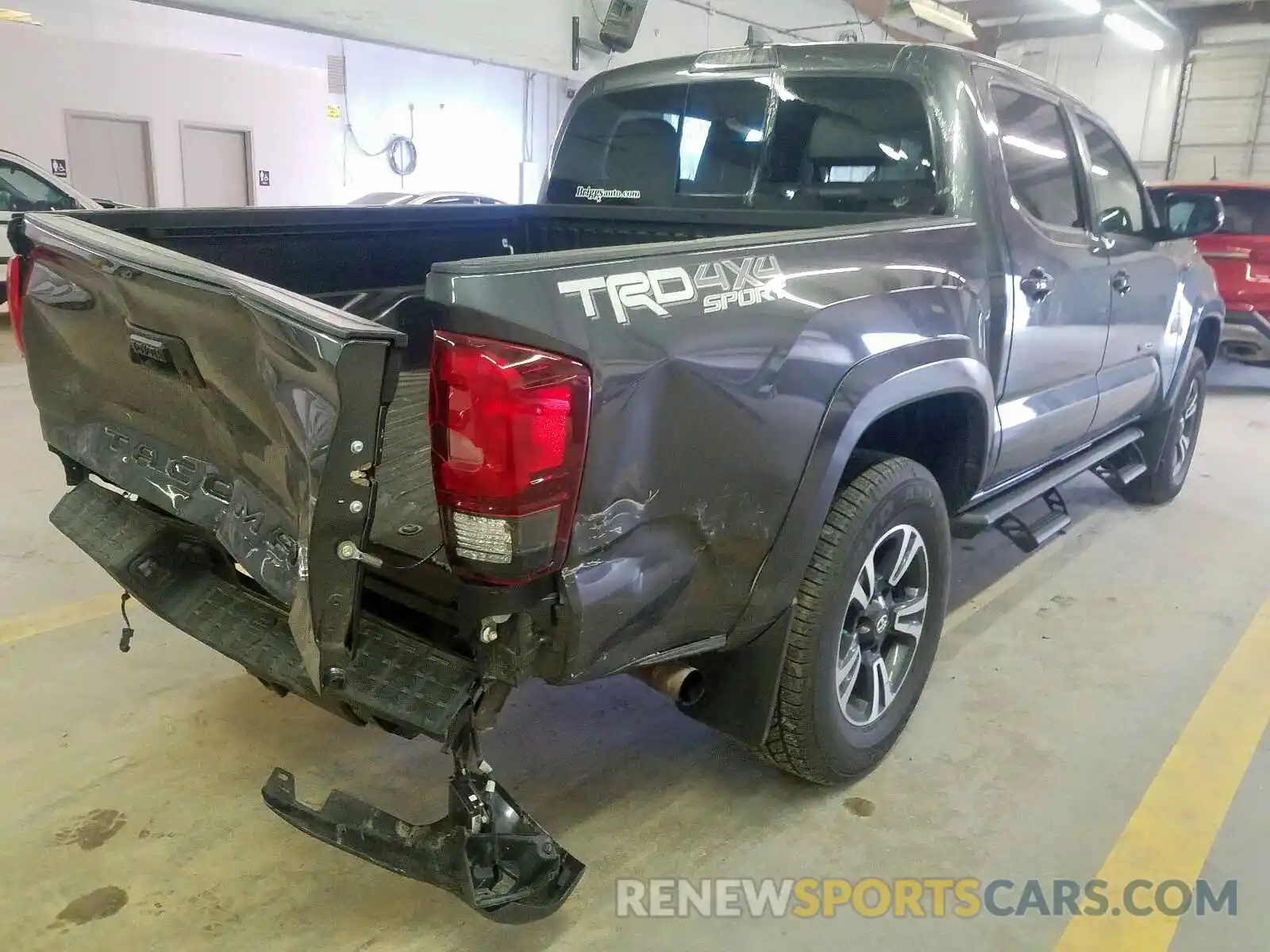 4 Photograph of a damaged car 3TMCZ5AN9KM235586 TOYOTA TACOMA 2019