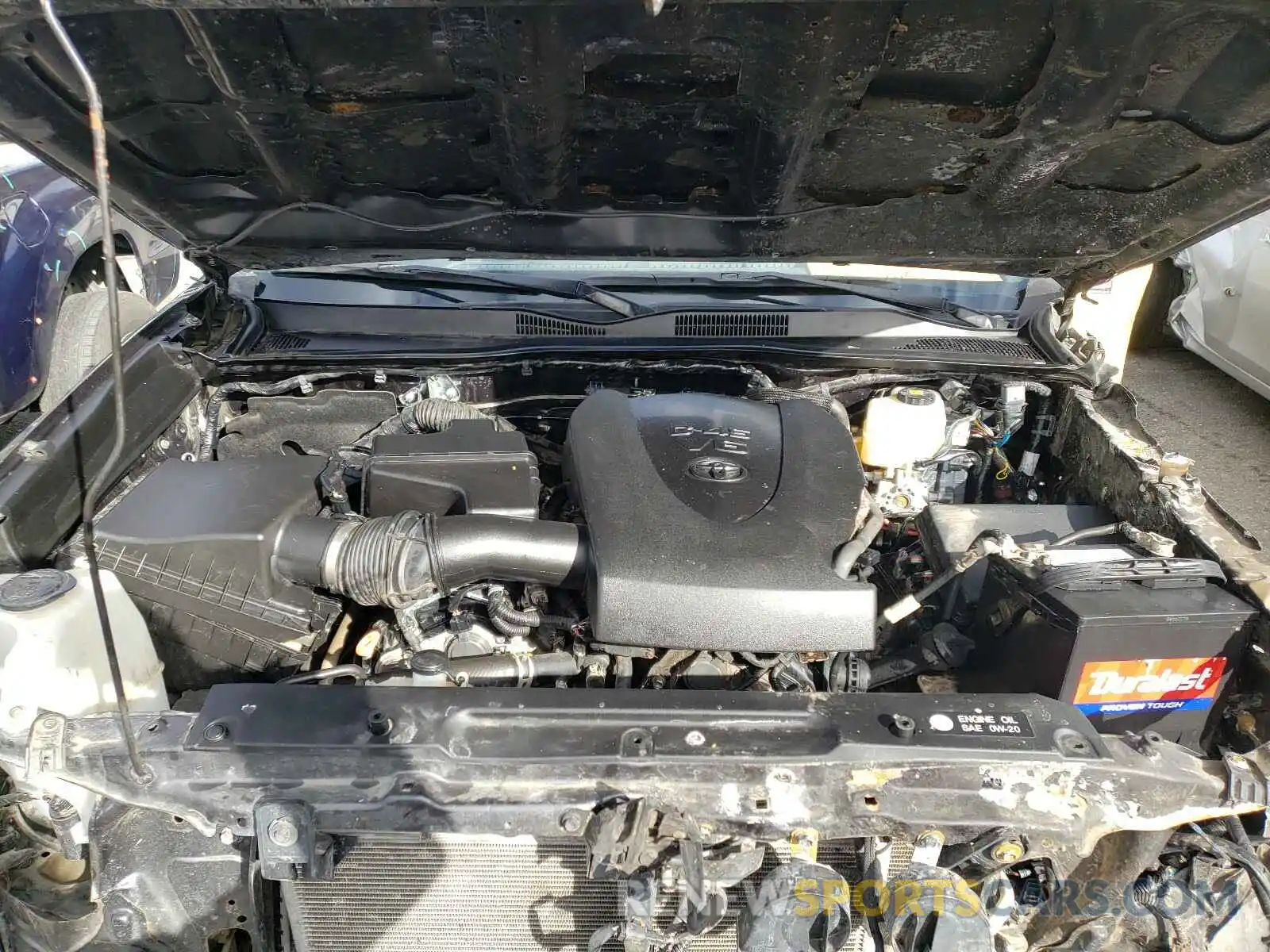 7 Photograph of a damaged car 3TMCZ5AN9KM237628 TOYOTA TACOMA 2019