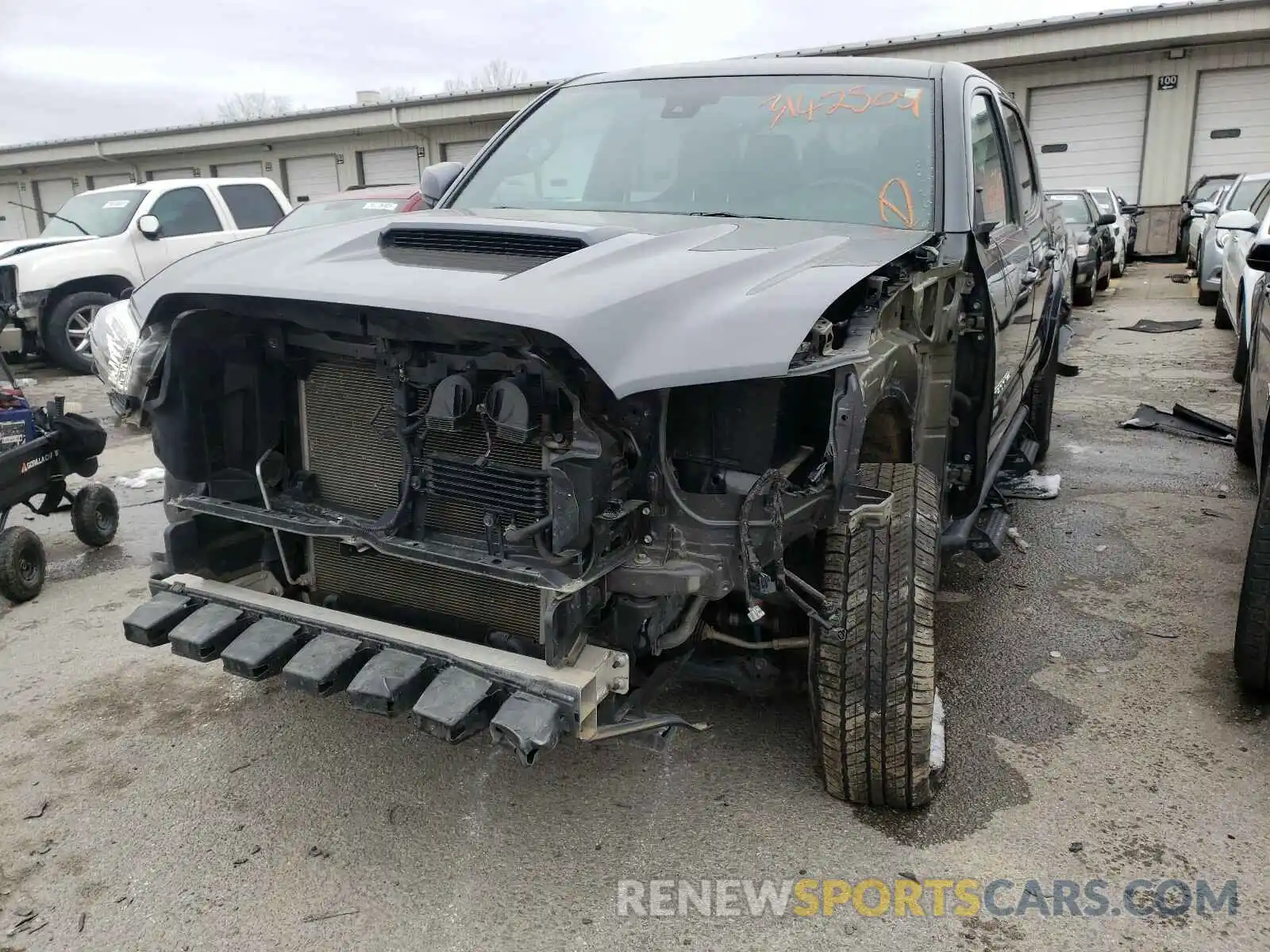 9 Photograph of a damaged car 3TMCZ5AN9KM238388 TOYOTA TACOMA 2019