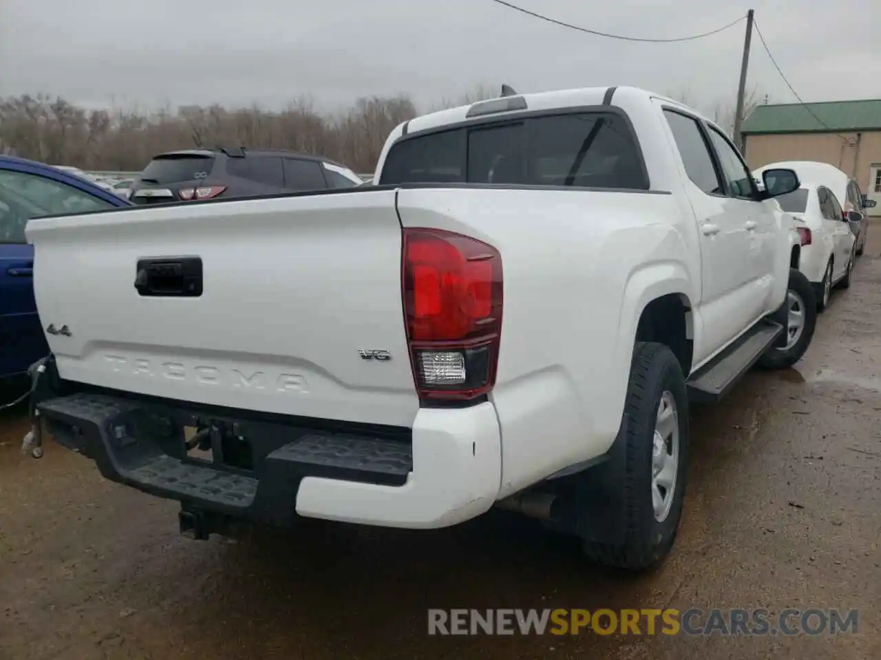 4 Photograph of a damaged car 3TMCZ5AN9KM239816 TOYOTA TACOMA 2019