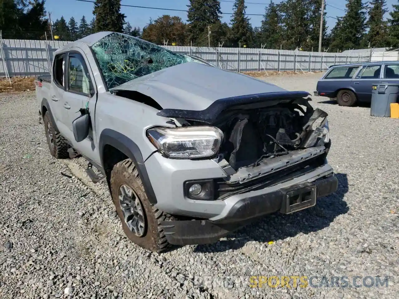 1 Photograph of a damaged car 3TMCZ5AN9KM240710 TOYOTA TACOMA 2019