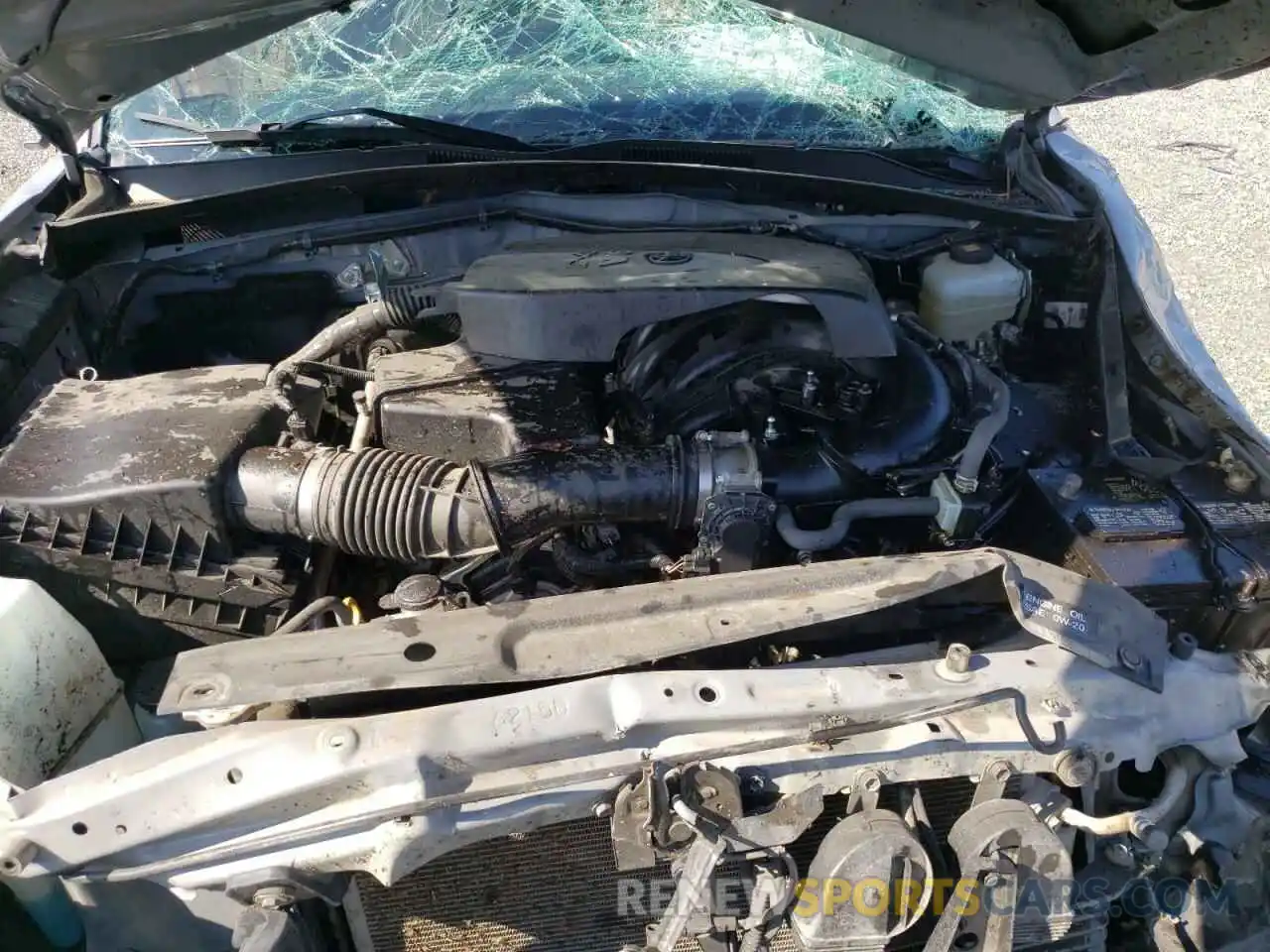 7 Photograph of a damaged car 3TMCZ5AN9KM240710 TOYOTA TACOMA 2019