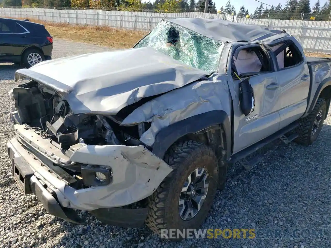 9 Photograph of a damaged car 3TMCZ5AN9KM240710 TOYOTA TACOMA 2019