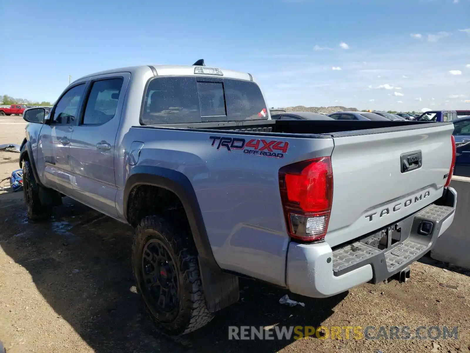 3 Photograph of a damaged car 3TMCZ5AN9KM241095 TOYOTA TACOMA 2019